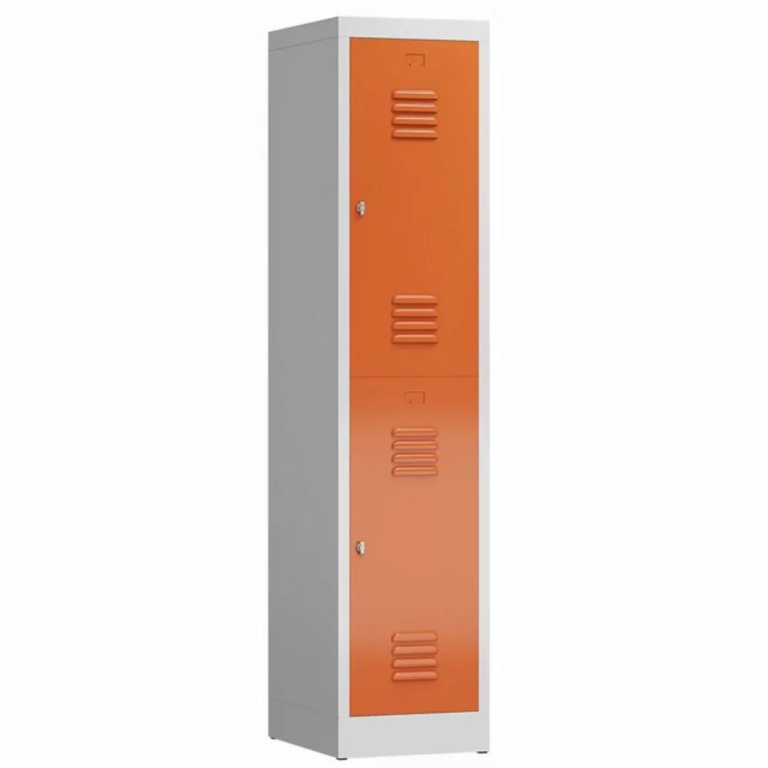 Steelboxx Spind ClassiX Garderobenschrank, 1 Abteil doppelstöckig, 1800 x 4 günstig online kaufen