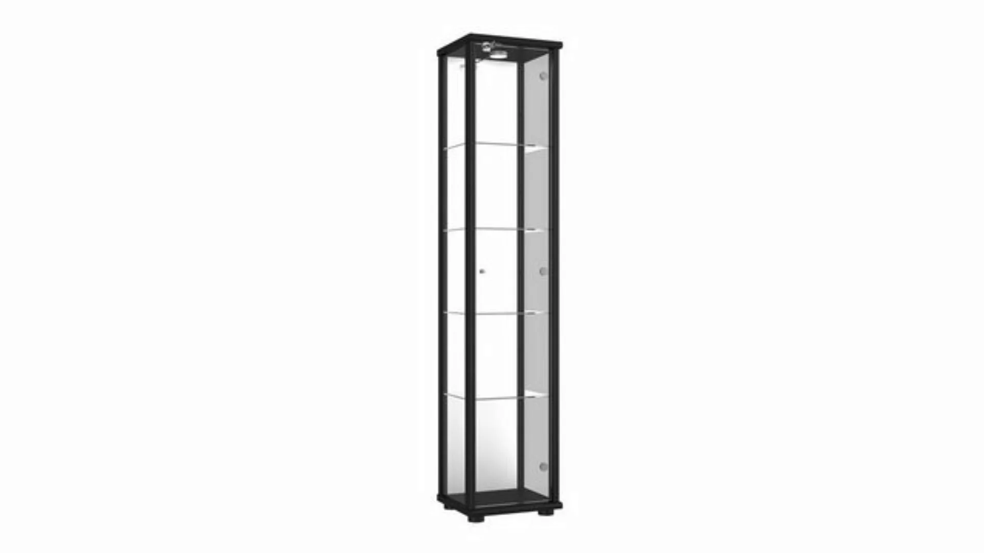 VR-Wohnideen Standvitrine C1083 (Glasvitrine (176x37x33 cm) mit 1 Glastür) günstig online kaufen