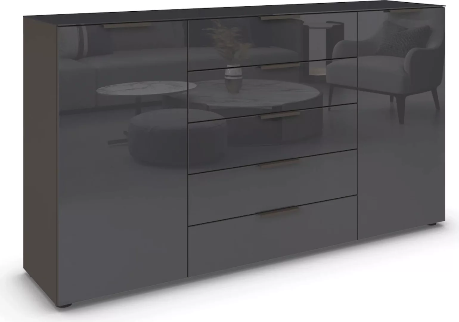 rauch Schubkastenkommode "Flipp Kommode Sideboard Wäscheschrank", 2-türig, günstig online kaufen