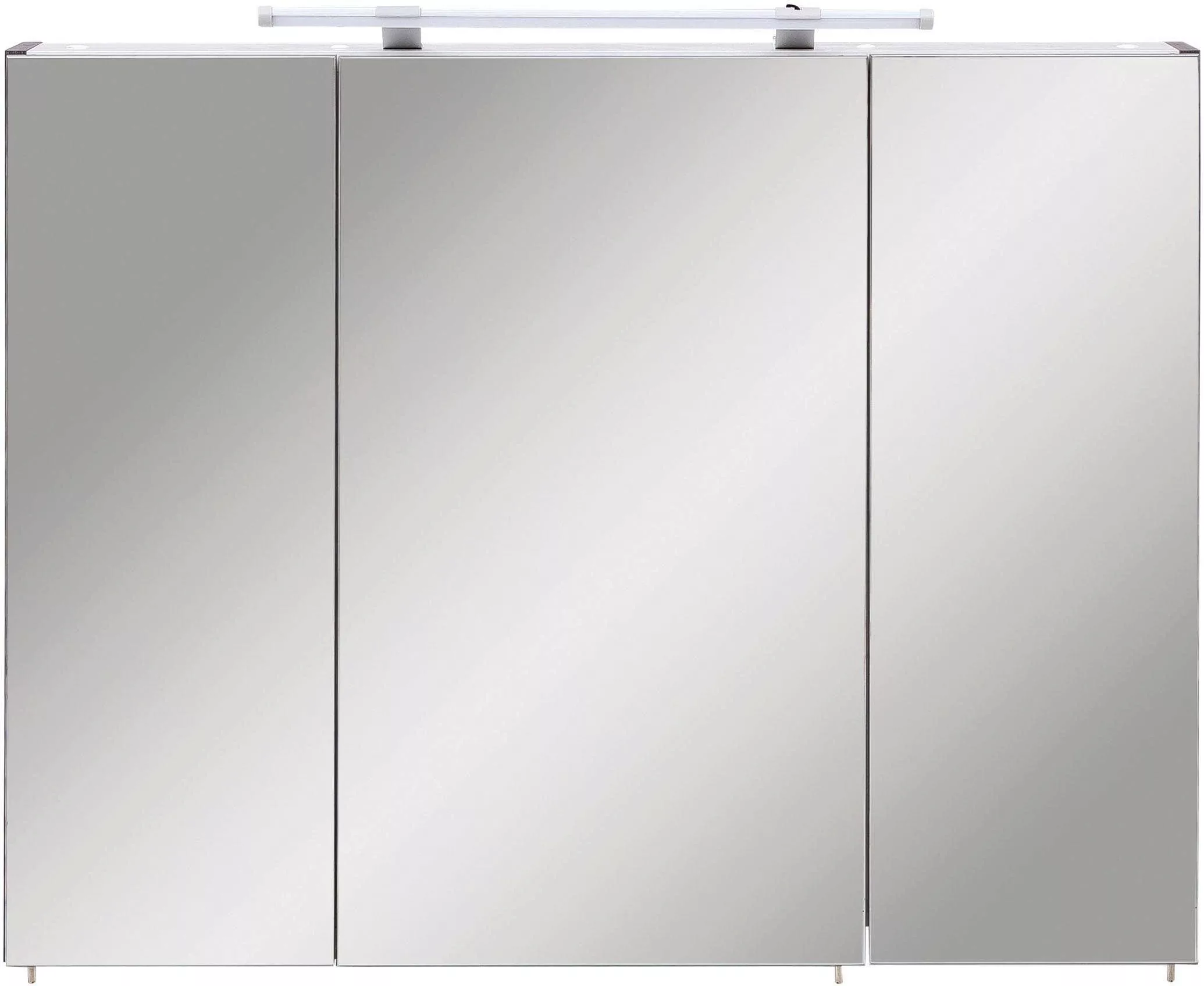 Schildmeyer Spiegelschrank "Dorina", Breite 90 cm, 3-türig, LED-Beleuchtung günstig online kaufen