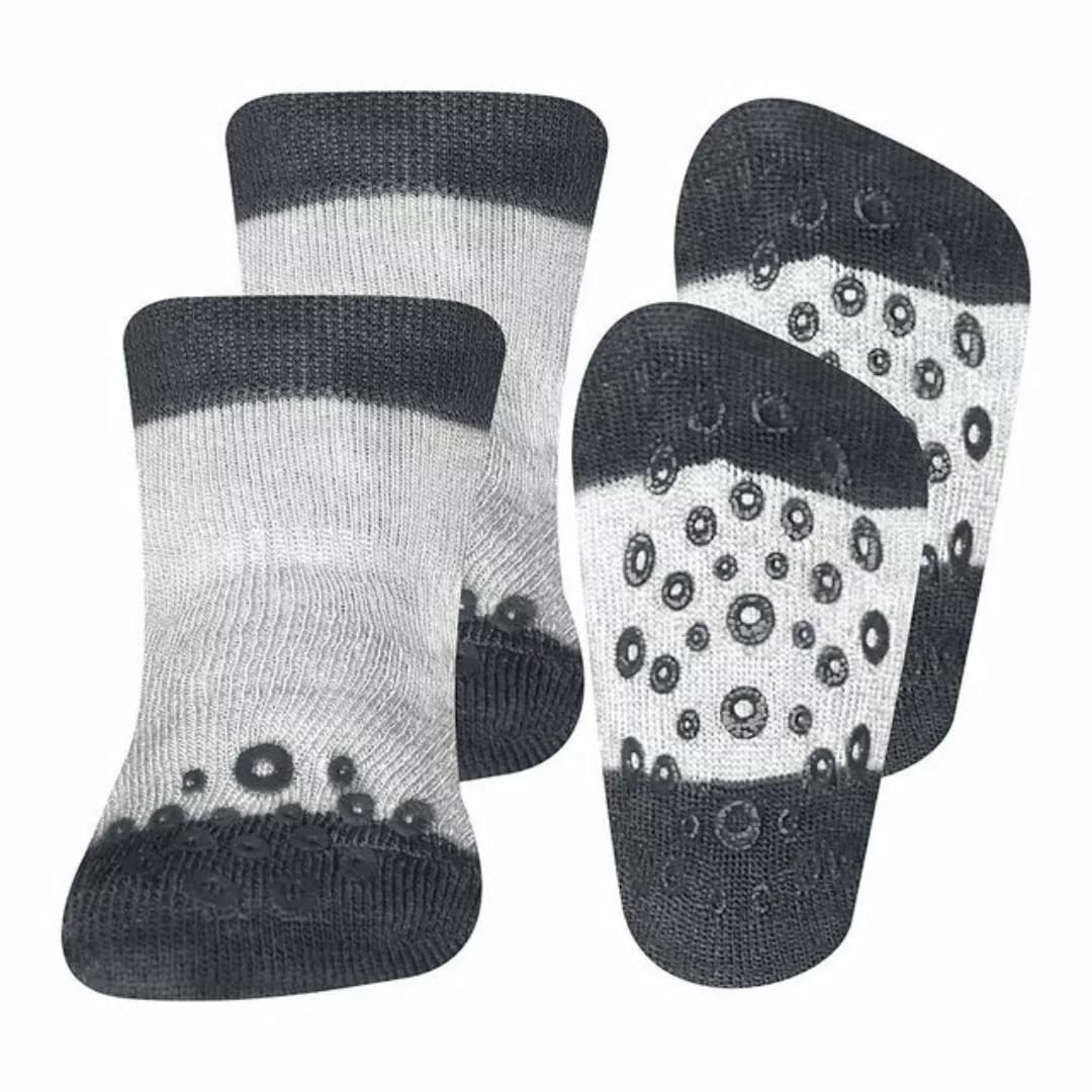 Ewers ABS-Socken Krabbelsocken Uni (2-Paar) günstig online kaufen