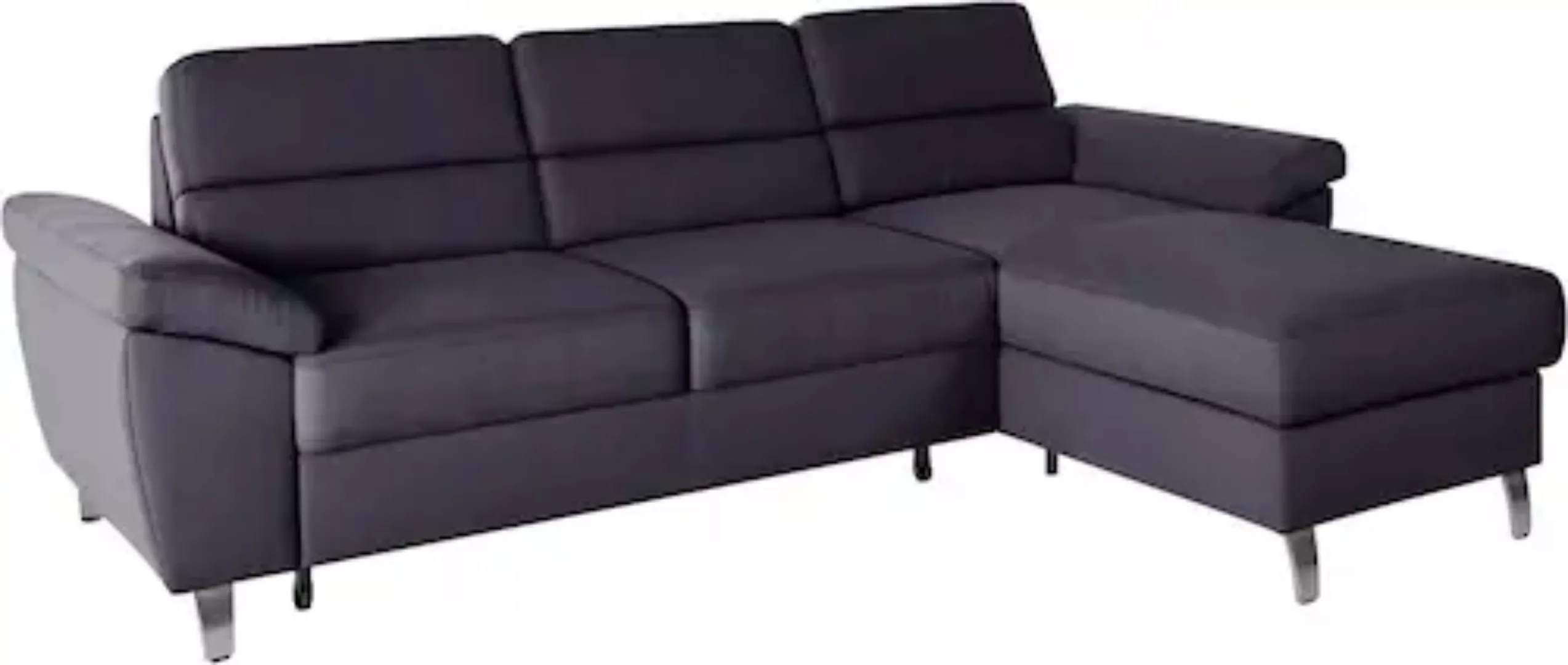sit&more Ecksofa »Sorano L-Form«, wahlweise mit Bettfunktion und Bettkasten günstig online kaufen