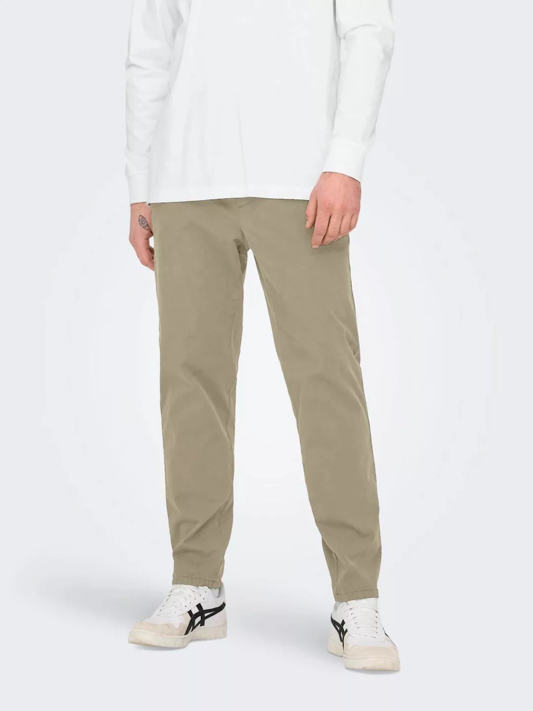 ONLY & SONS Chinohose "ONSLINUS TAPER 0183 PANT NOOS" günstig online kaufen