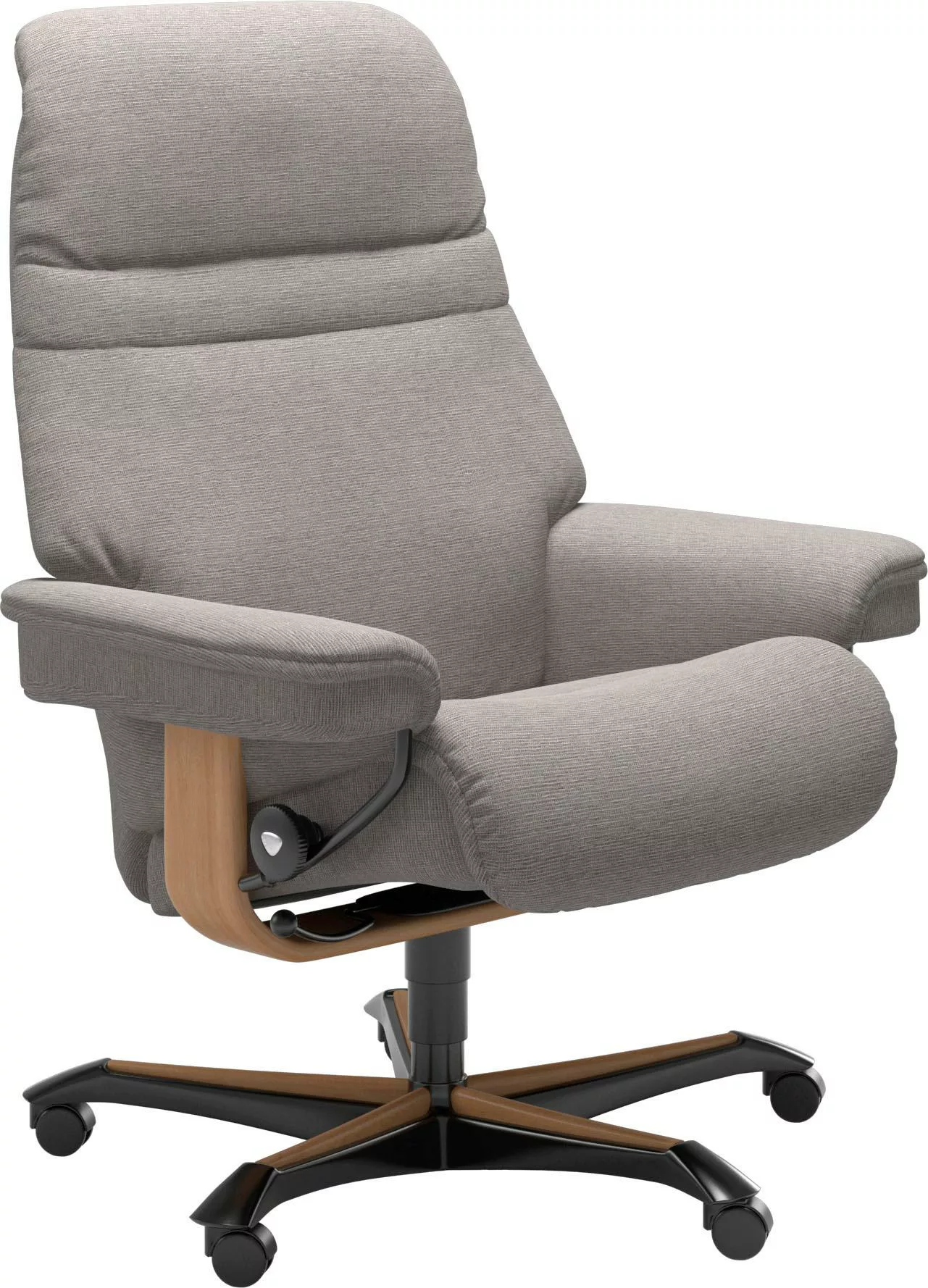 Stressless Relaxsessel "Sunrise", mit Home Office Base, Größe M, Gestell Ei günstig online kaufen