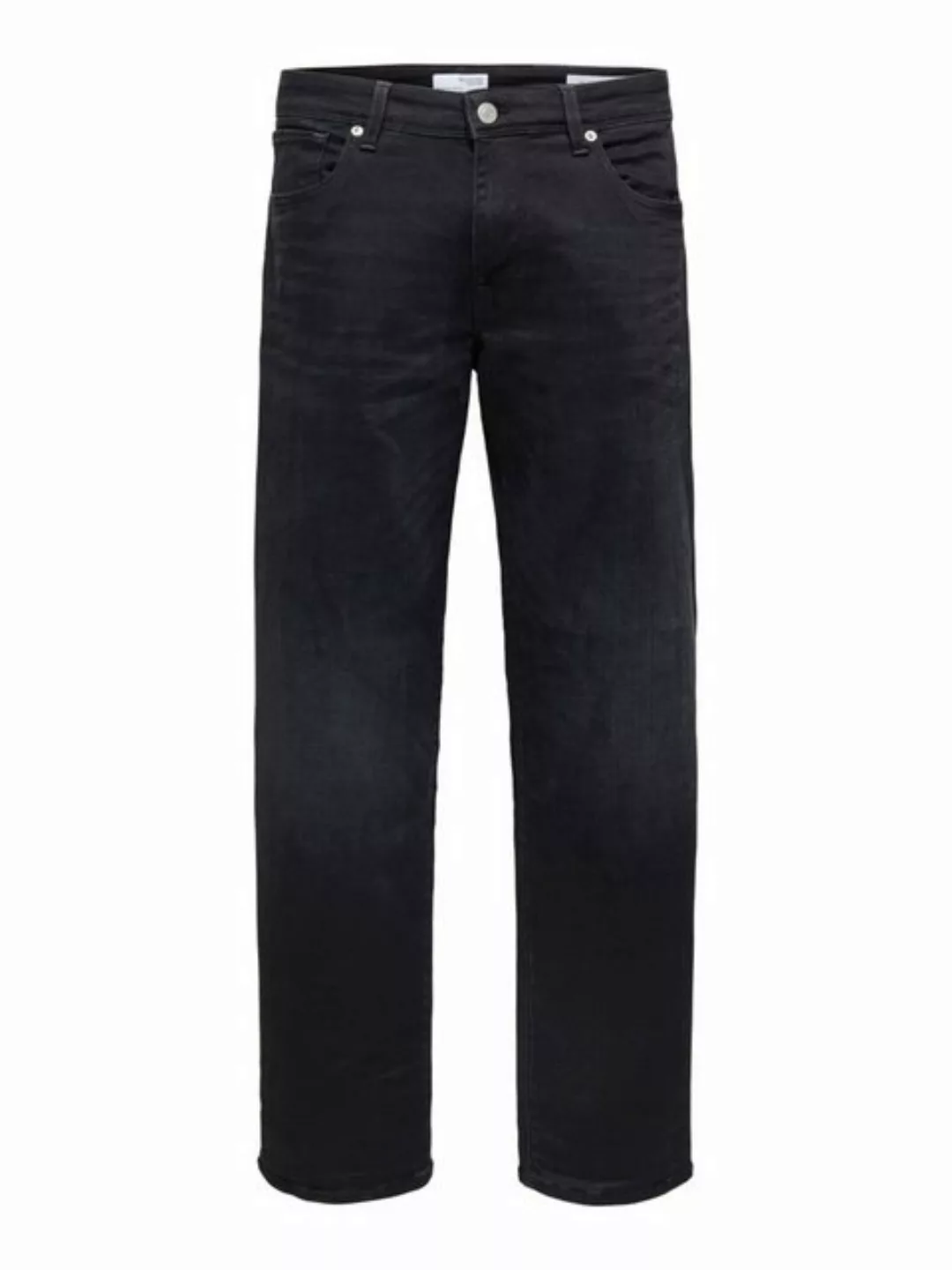 Selected Straight Scott 6292 B Sust Jeans 34 Black Denim günstig online kaufen
