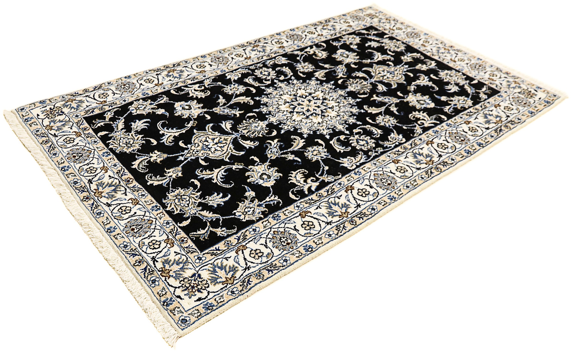morgenland Orientteppich »Perser - Nain - 198 x 117 cm - dunkelblau«, recht günstig online kaufen