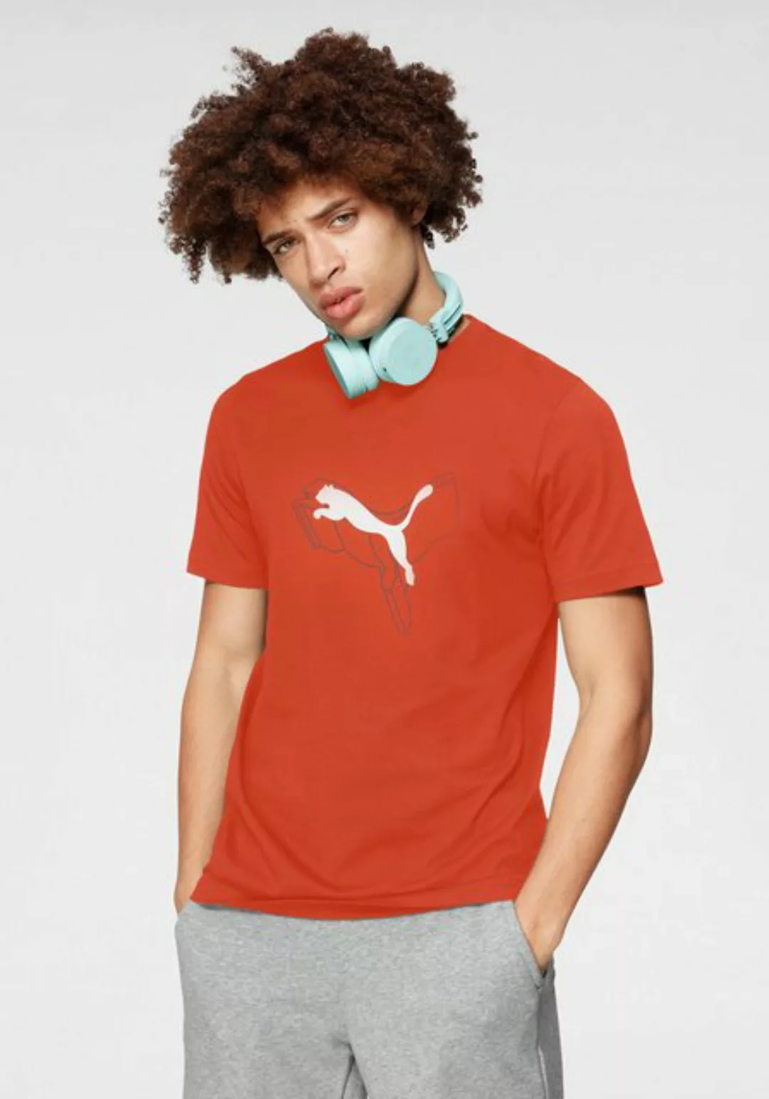 PUMA T-Shirt ESS+ LOGO LAB CAT TEE günstig online kaufen