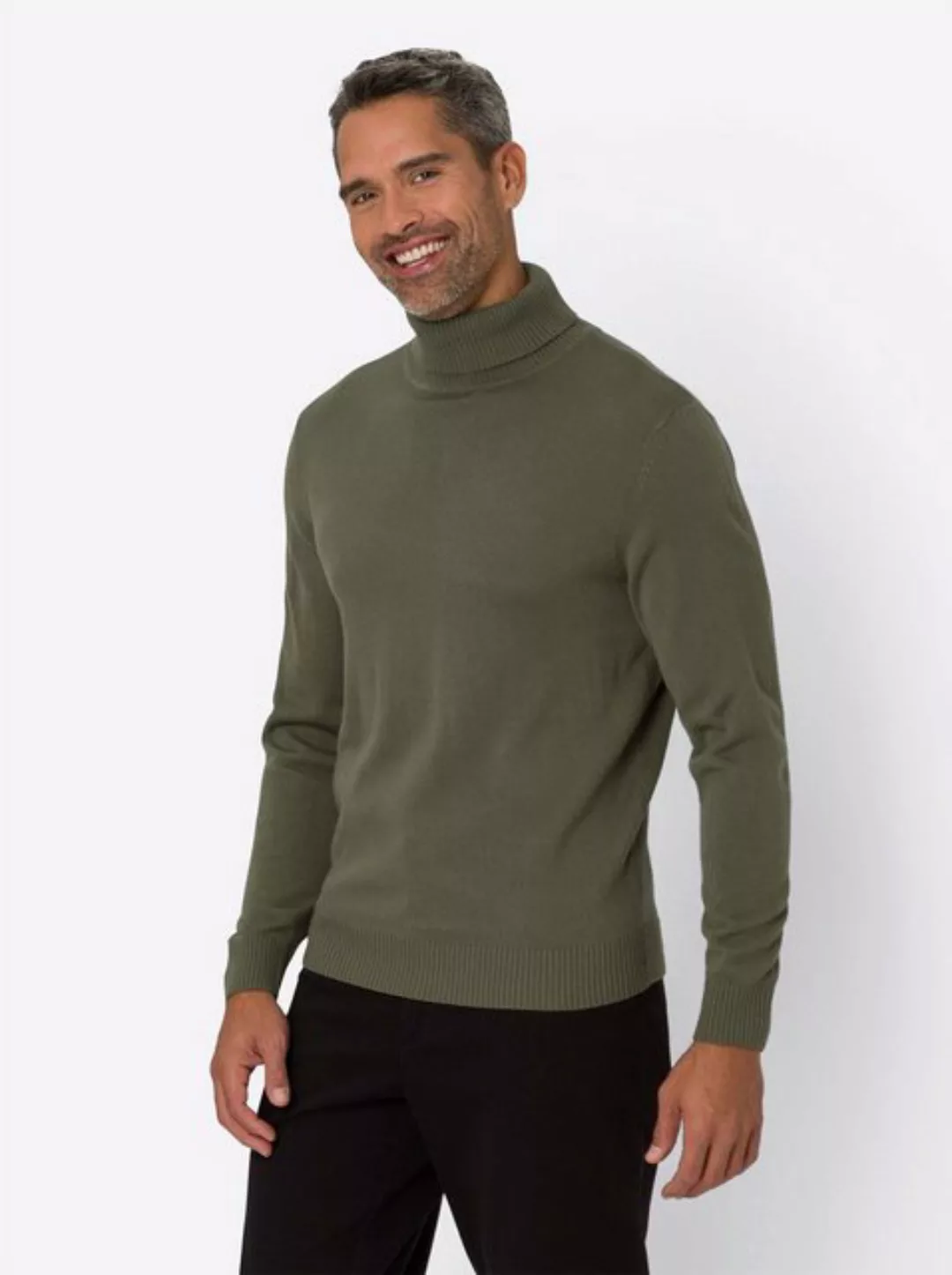 Sieh an! Strickpullover Rollkragen-Pullover günstig online kaufen