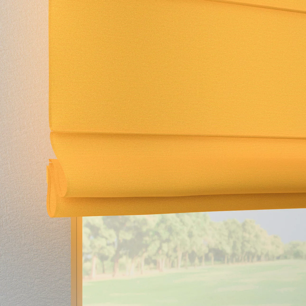 Dekoria Raffrollo Verona, gelb, 110 x 150 cm günstig online kaufen