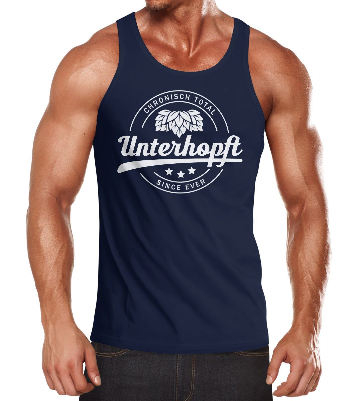 MoonWorks Tanktop Chronisch Unterhopft Tank-Top Chronisch günstig online kaufen