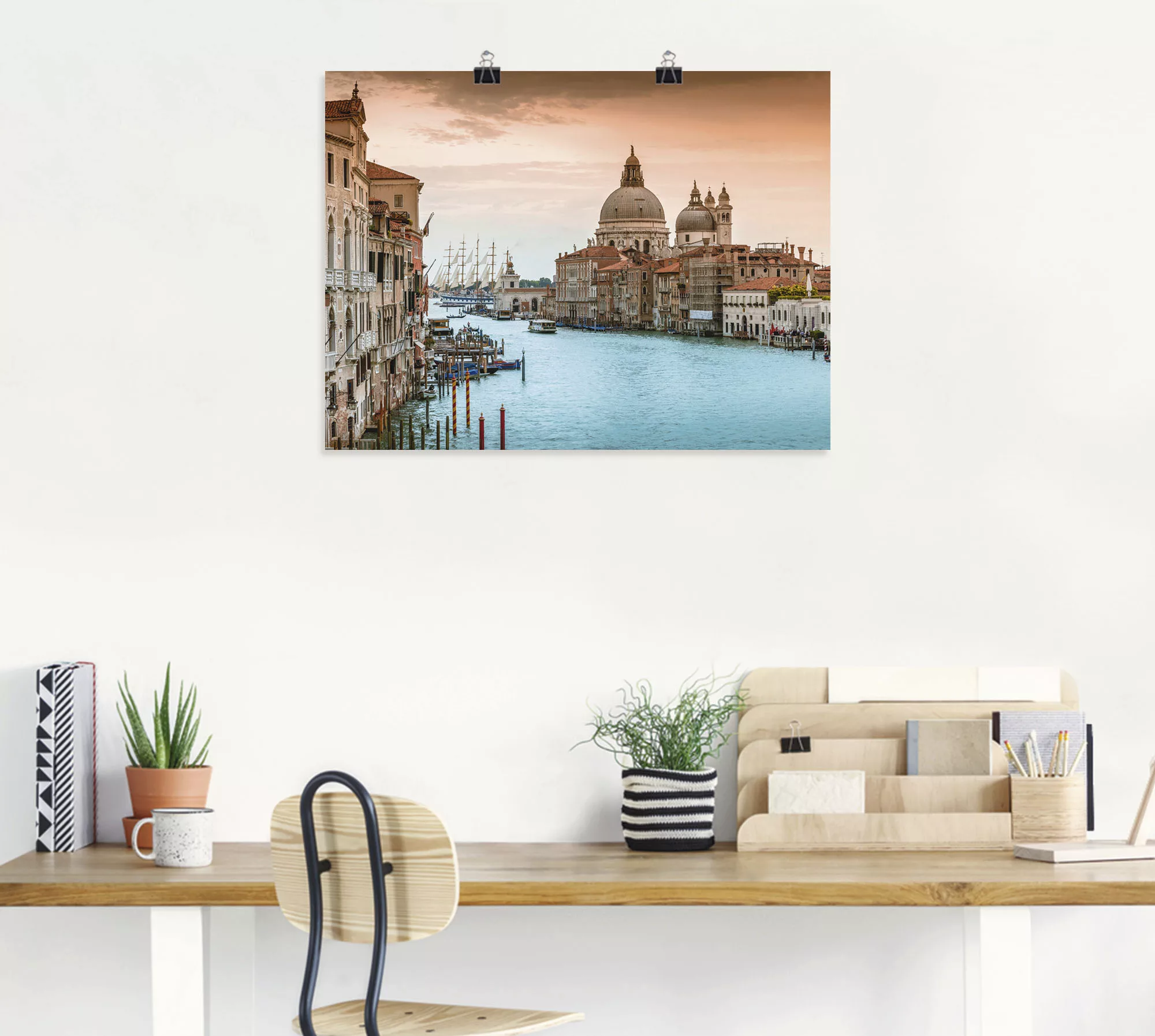 Artland Wandbild "Venedig Canal Grande I", Italien, (1 St.), als Alubild, O günstig online kaufen