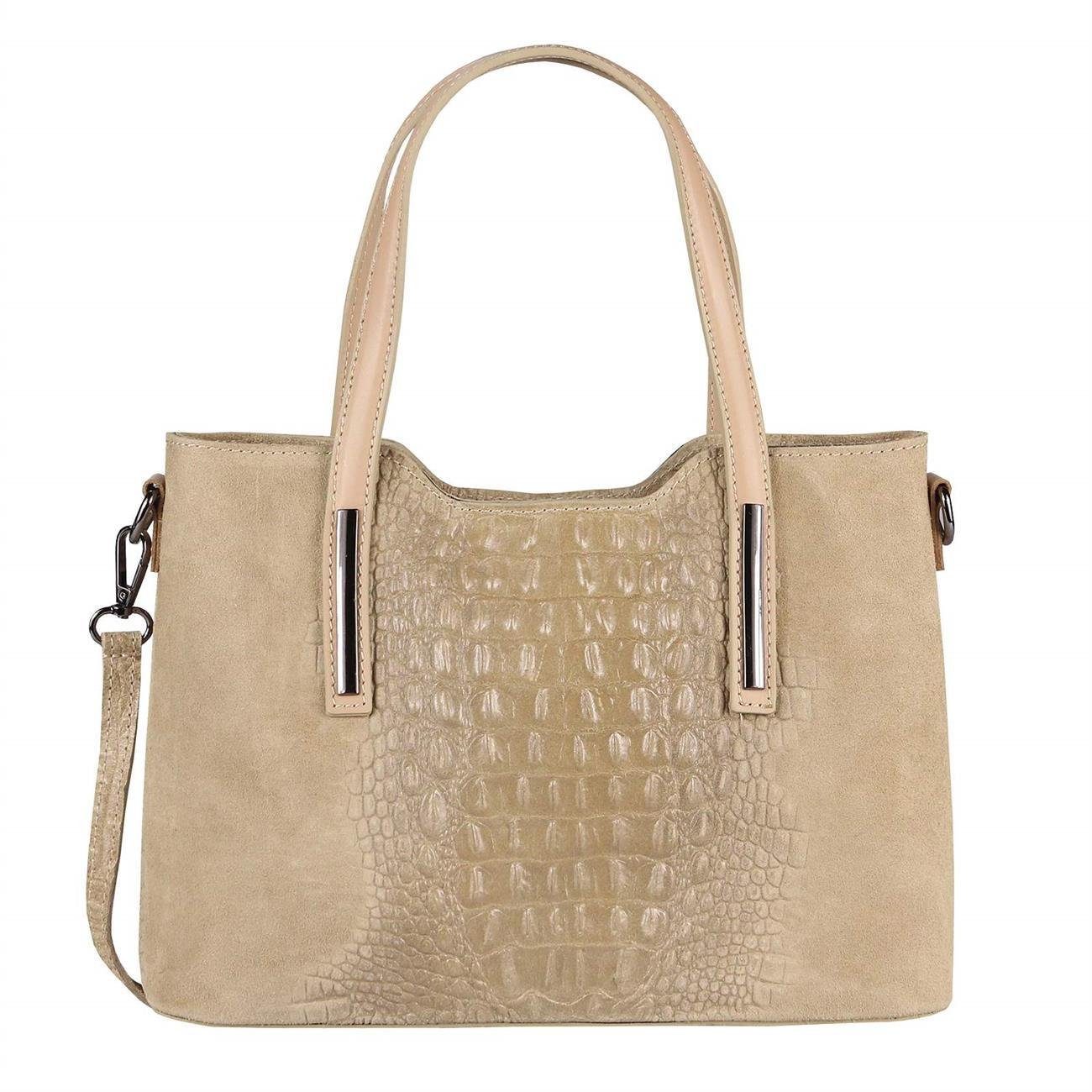 ITALYSHOP24 Schultertasche Made in Italy Damen günstig online kaufen