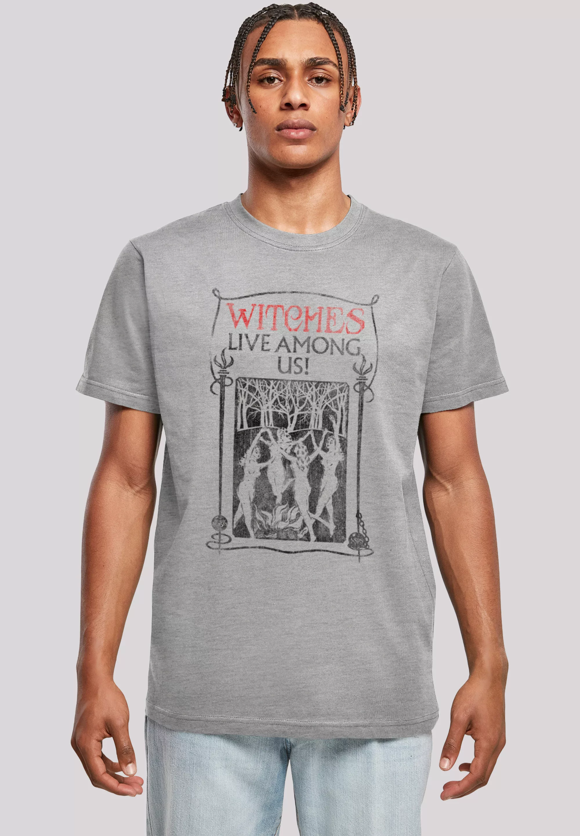 F4NT4STIC T-Shirt "Phantastische Tierwesen Witches Live Among Us", Print günstig online kaufen