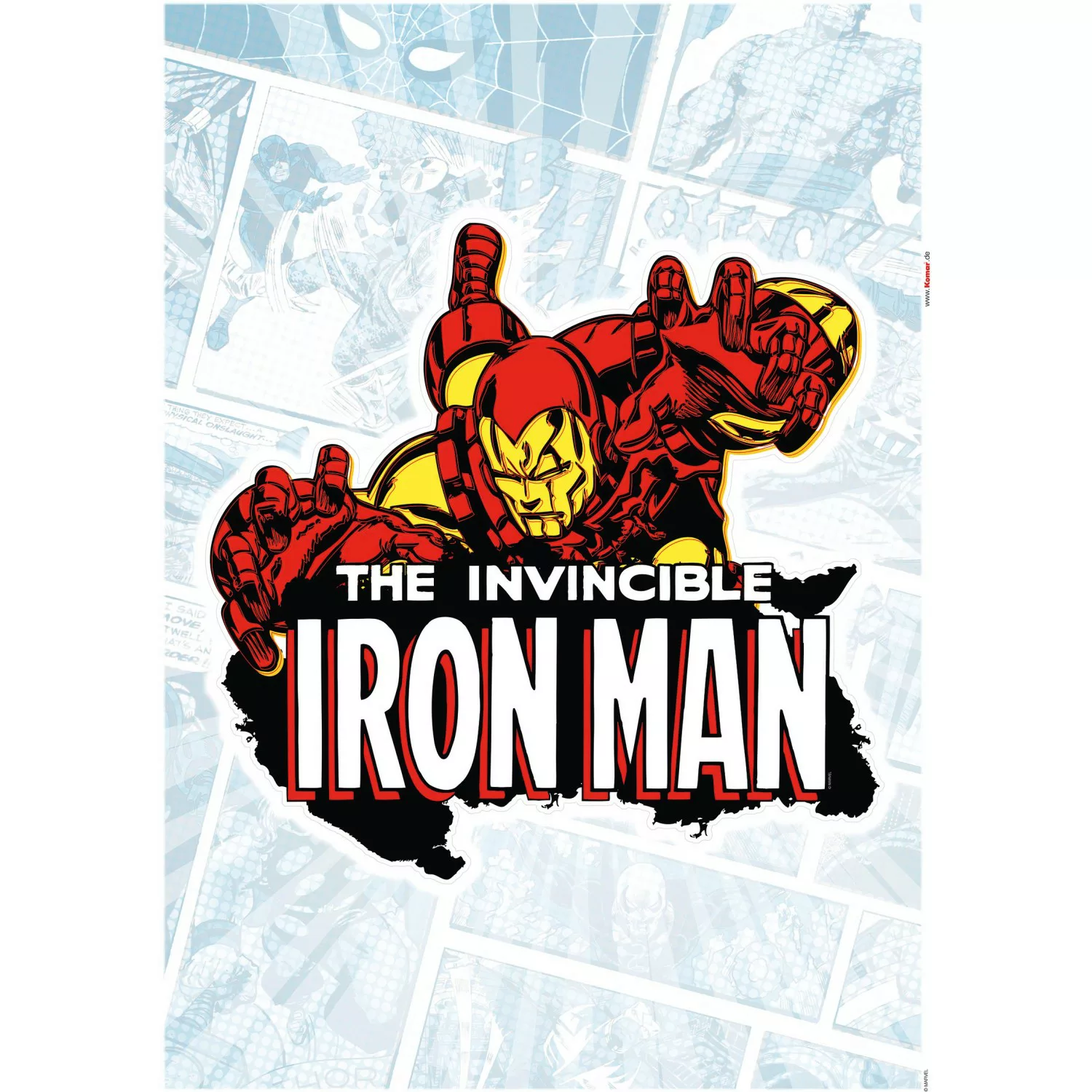Komar Deko-Sticker Iron Man Classic 50 x 70 cm günstig online kaufen