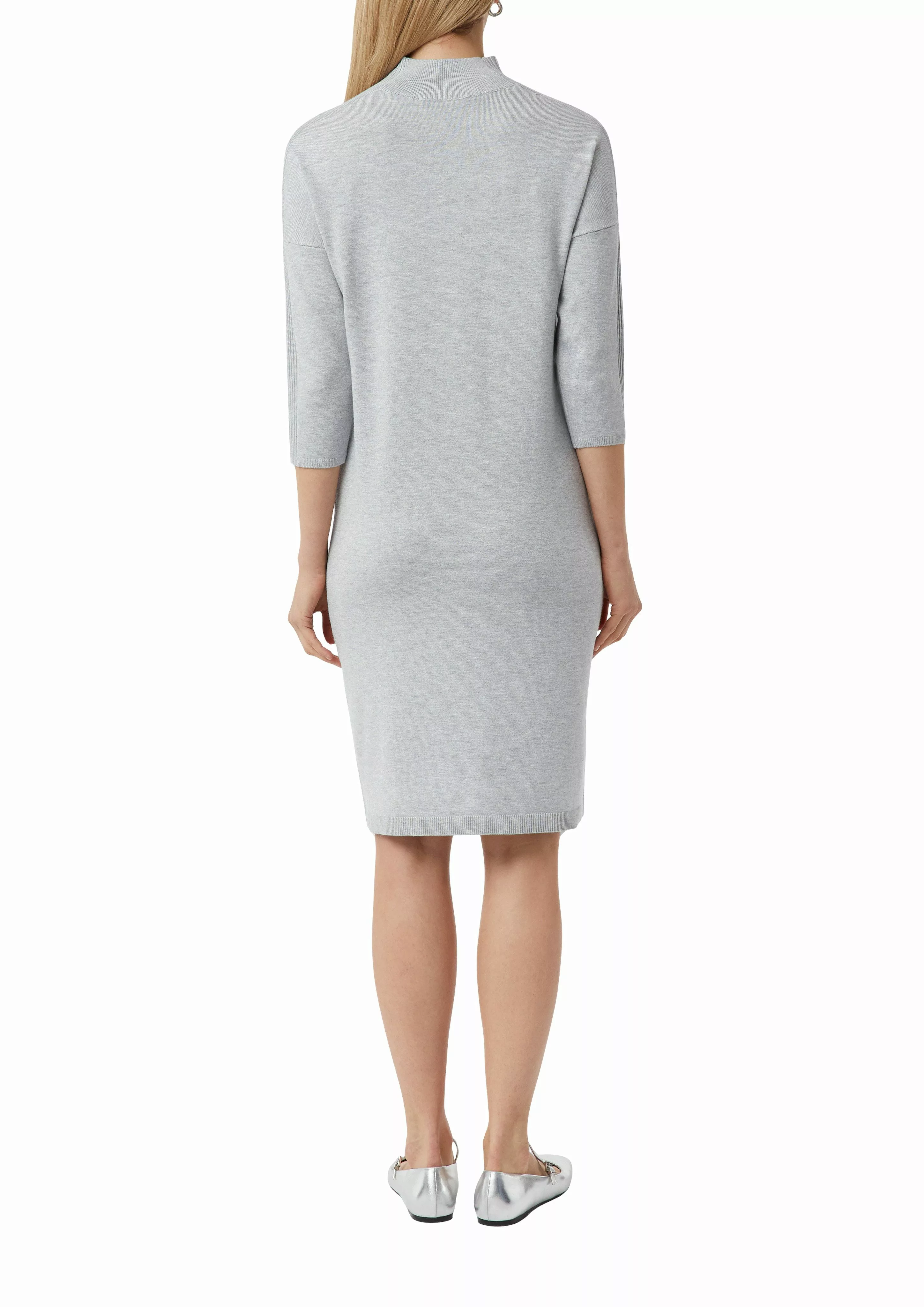 Comma Strickkleid mit überschnittenen Schultern günstig online kaufen