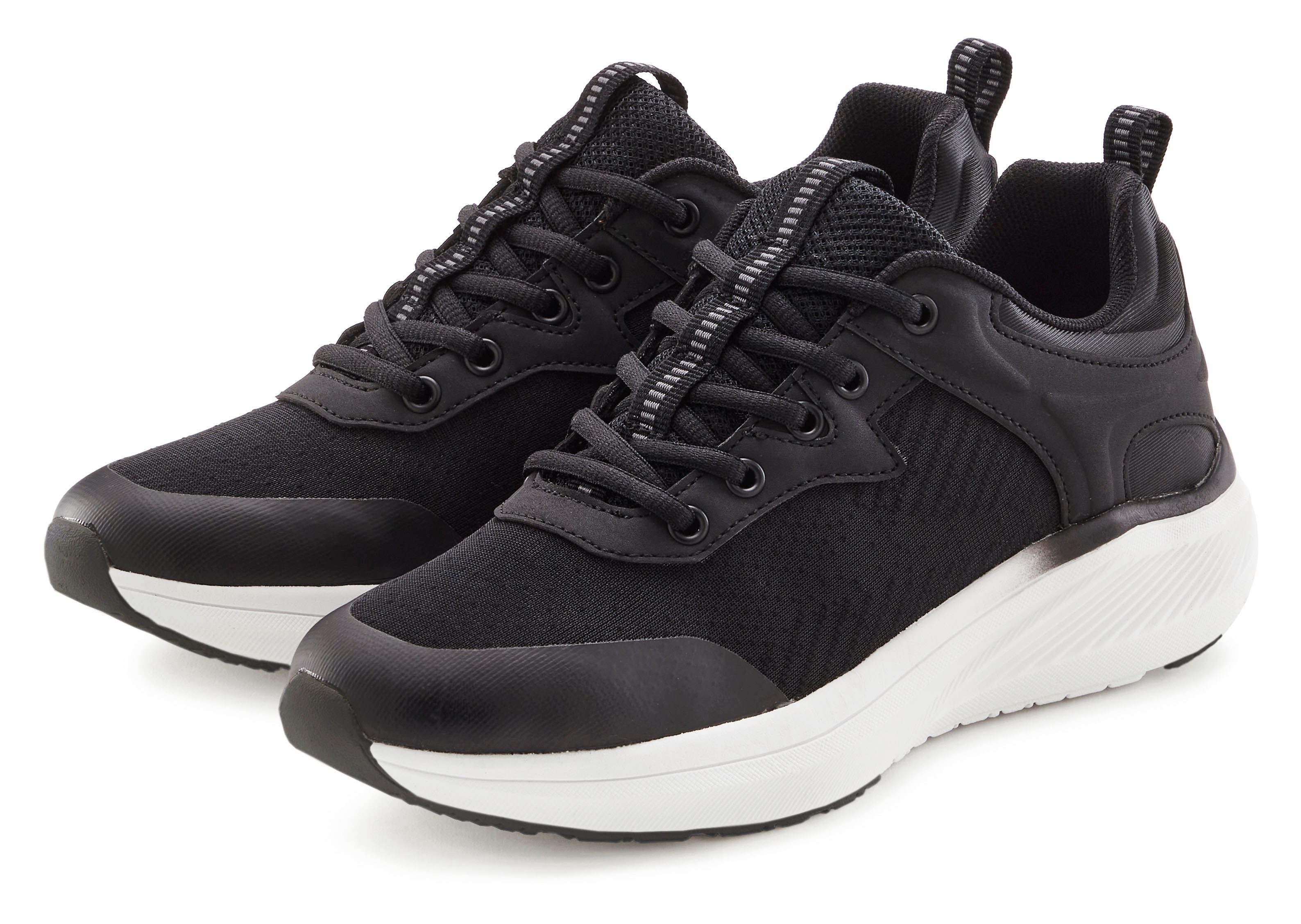 LASCANA Sneaker Freizeitschuh, Schnürhalbschuh mit herausnehmbarer günstig online kaufen