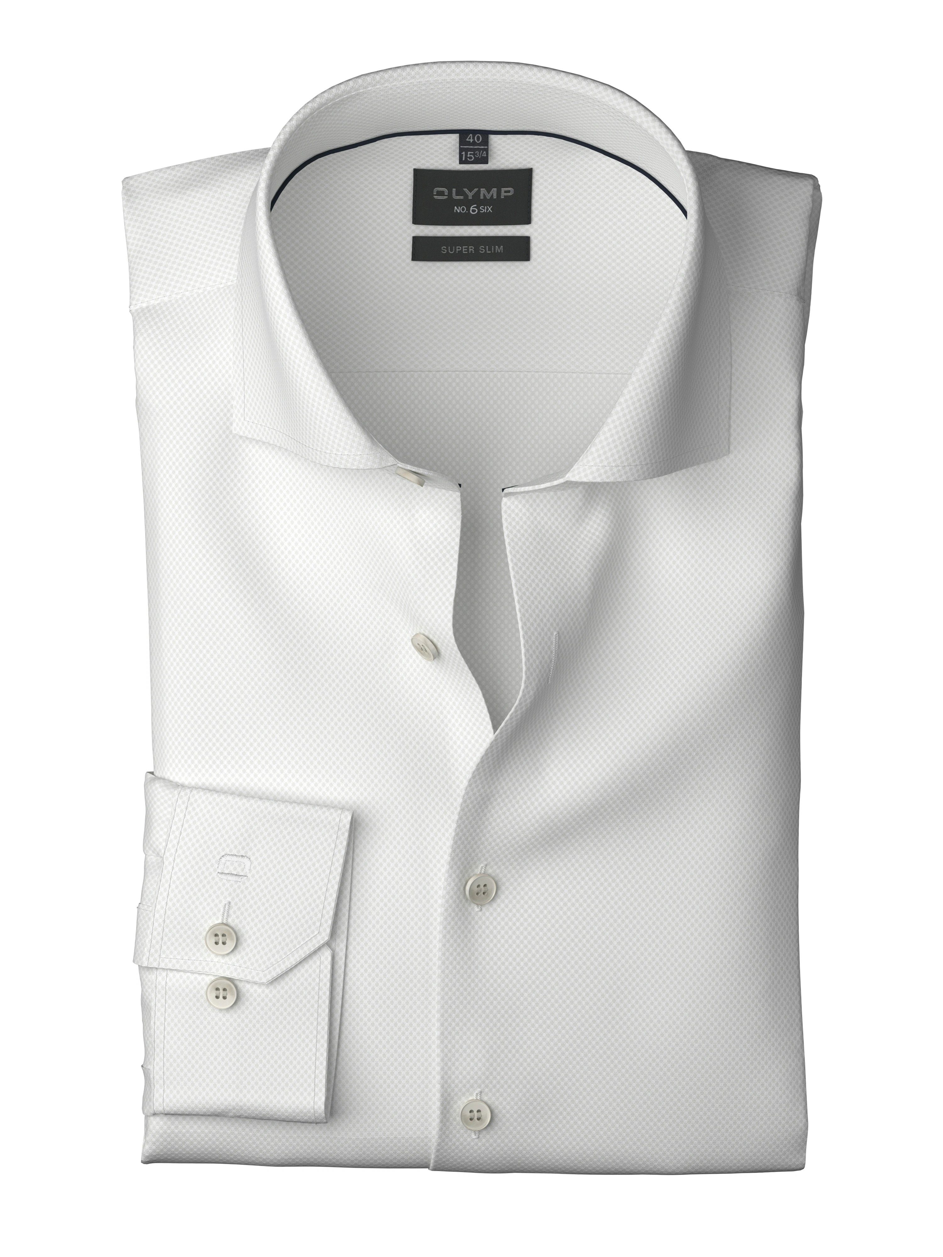 OLYMP Langarmhemd "No 6 six", Royal Kentkragen, Businesshemd, super slim fi günstig online kaufen