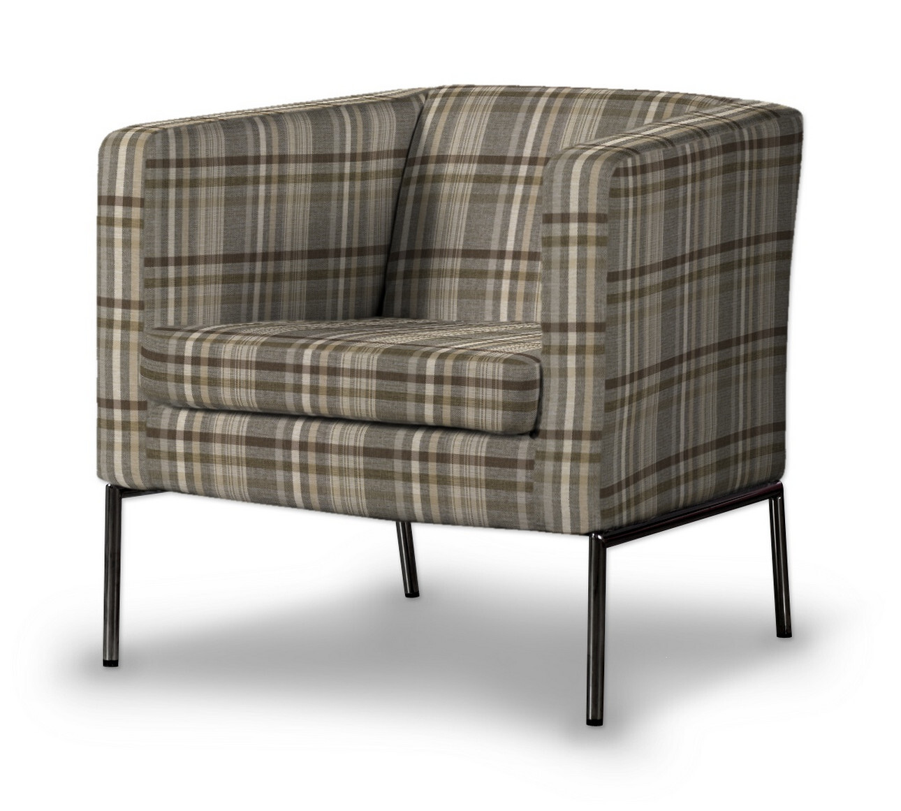 Bezug für Klappsta Sessel, braun- beige, Sessel Klappsta, Edinburgh (703-17 günstig online kaufen