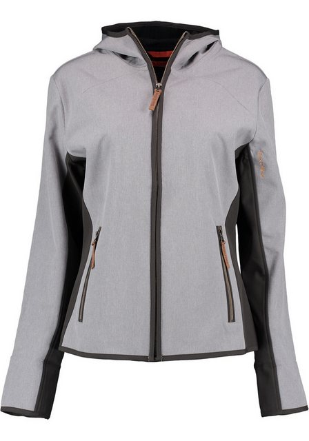 Tom Collins Softshelljacke Gixud Damen Outdoorjacke mit 2 Reißverschlusstas günstig online kaufen