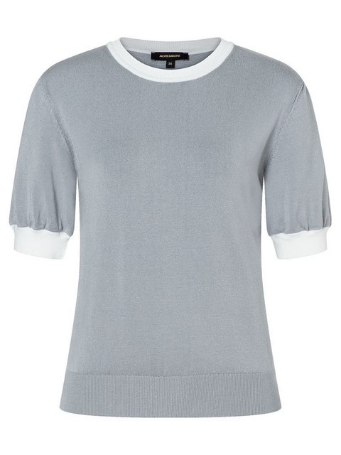 Kurzarm-Pullover, fine grey, Frühjahrs-Kollektion günstig online kaufen