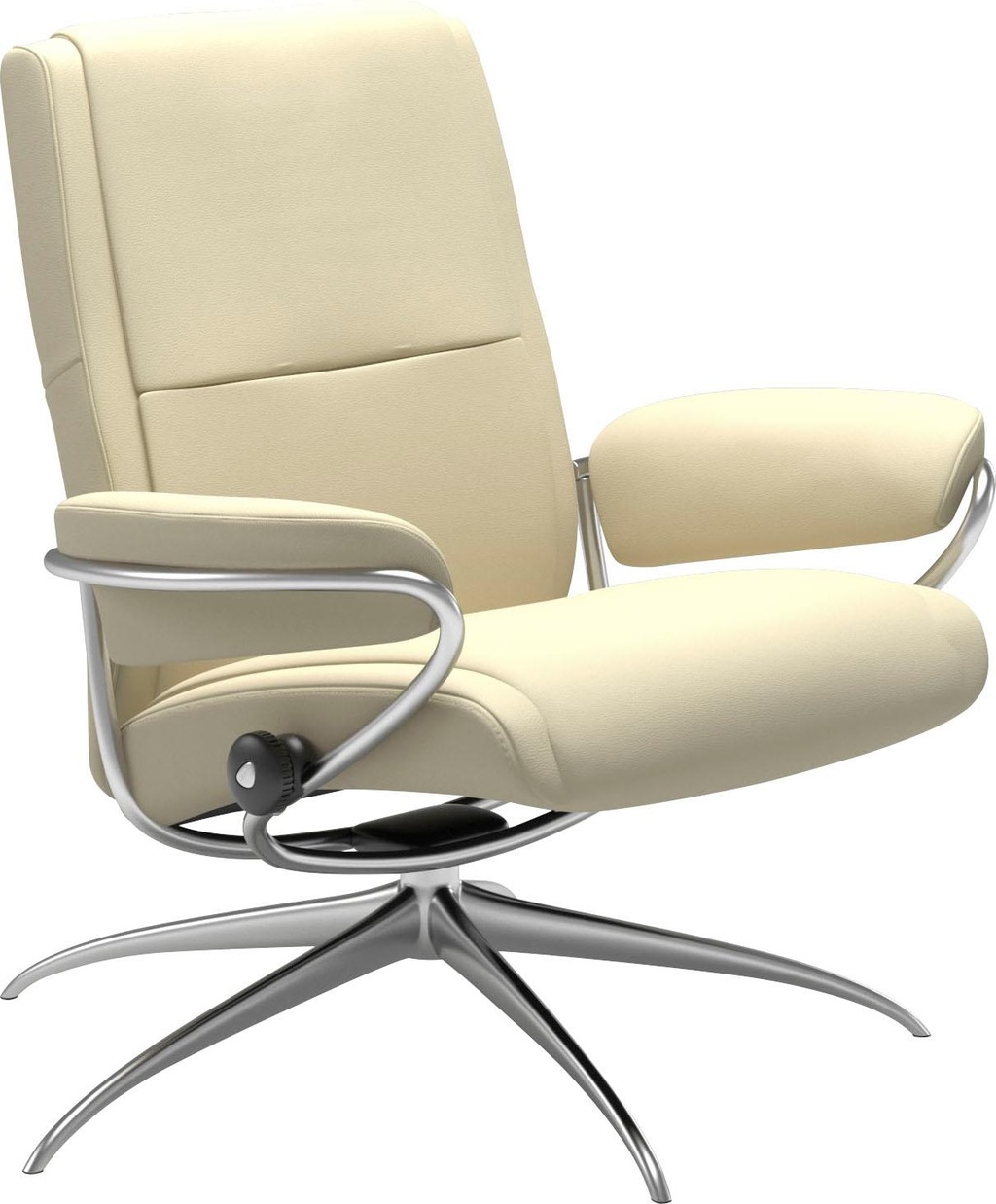 Stressless Relaxsessel "Paris", Low Back, mit Star Base, Gestell Chrom günstig online kaufen