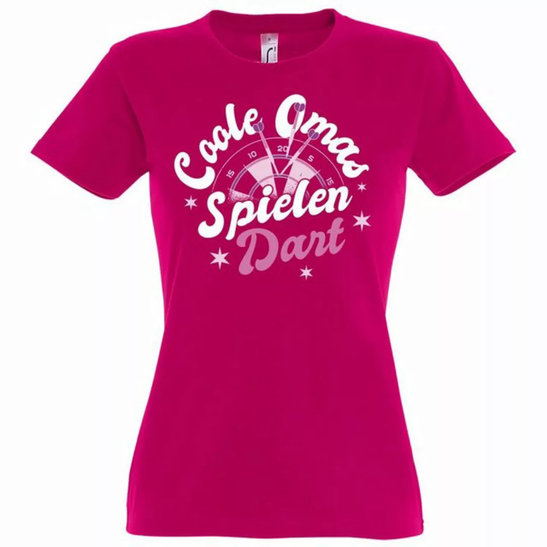 Youth Designz T-Shirt "Coole Omas Spielen Darts" Damen Shirt mit lustigem F günstig online kaufen