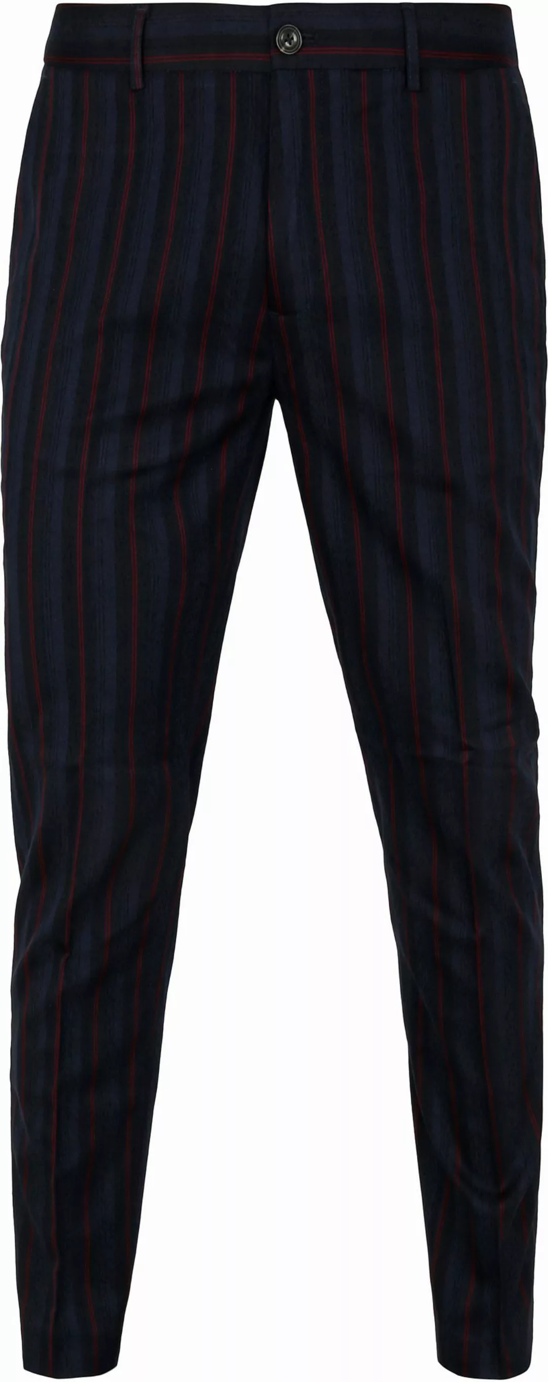 Scotch and Soda Mott Chino Streifen Navy - Größe W 31 - L 32 günstig online kaufen