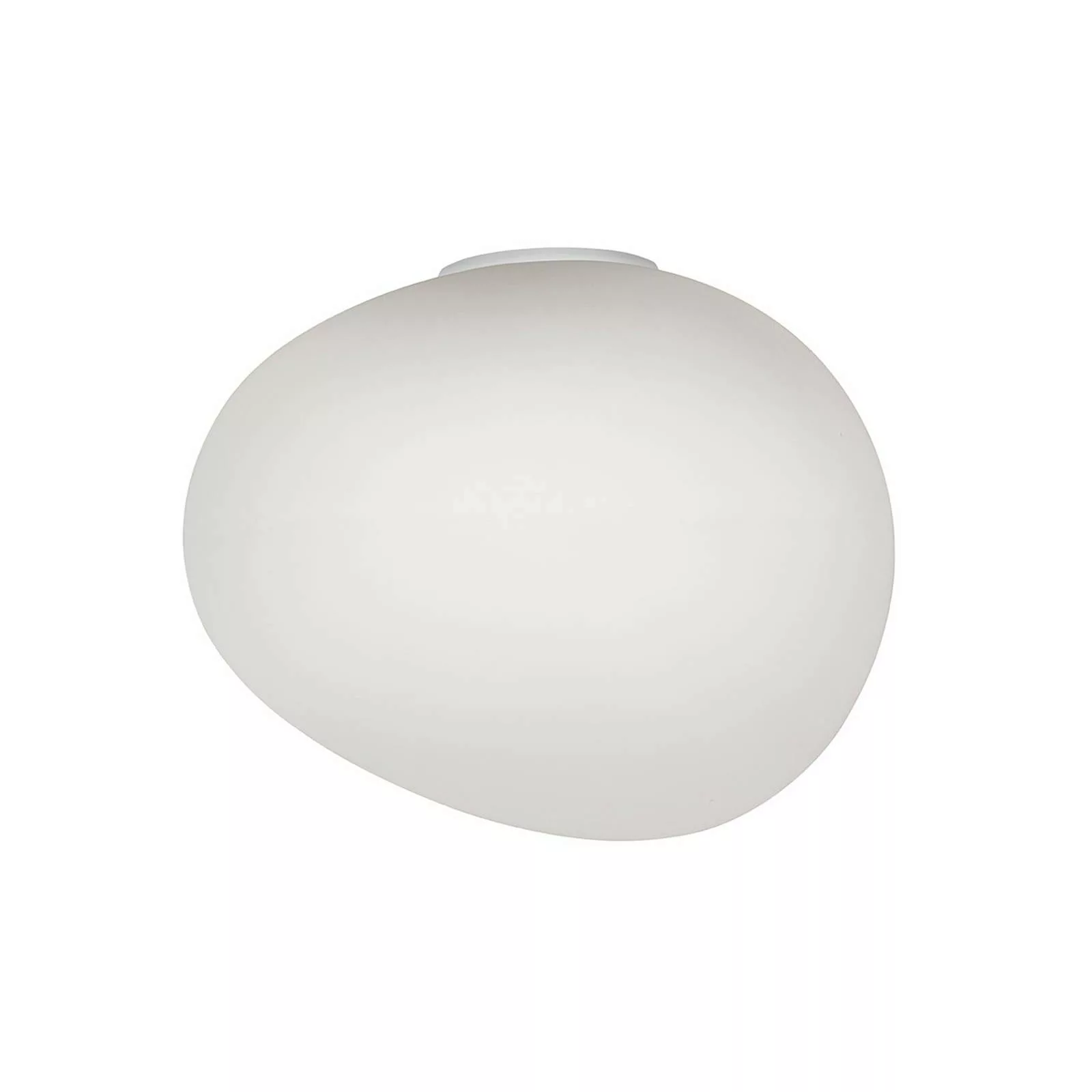 Foscarini Gregg grande semi 1 Wandlampe, weiß günstig online kaufen