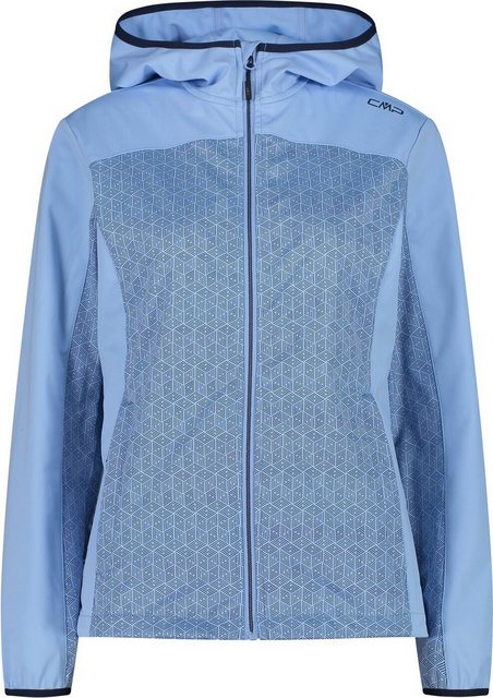 CMP Funktionsjacke WOMAN JACKET FIX HOOD SKY-BLUE günstig online kaufen