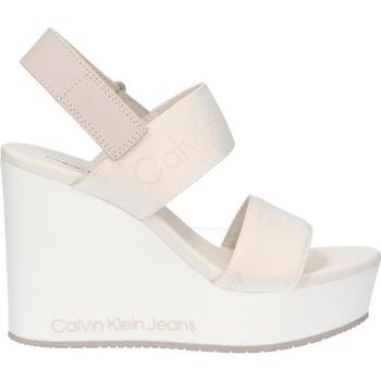 Calvin Klein Jeans  Sandalen YW0YW01479 WEDGE SANDAL WEBBING günstig online kaufen