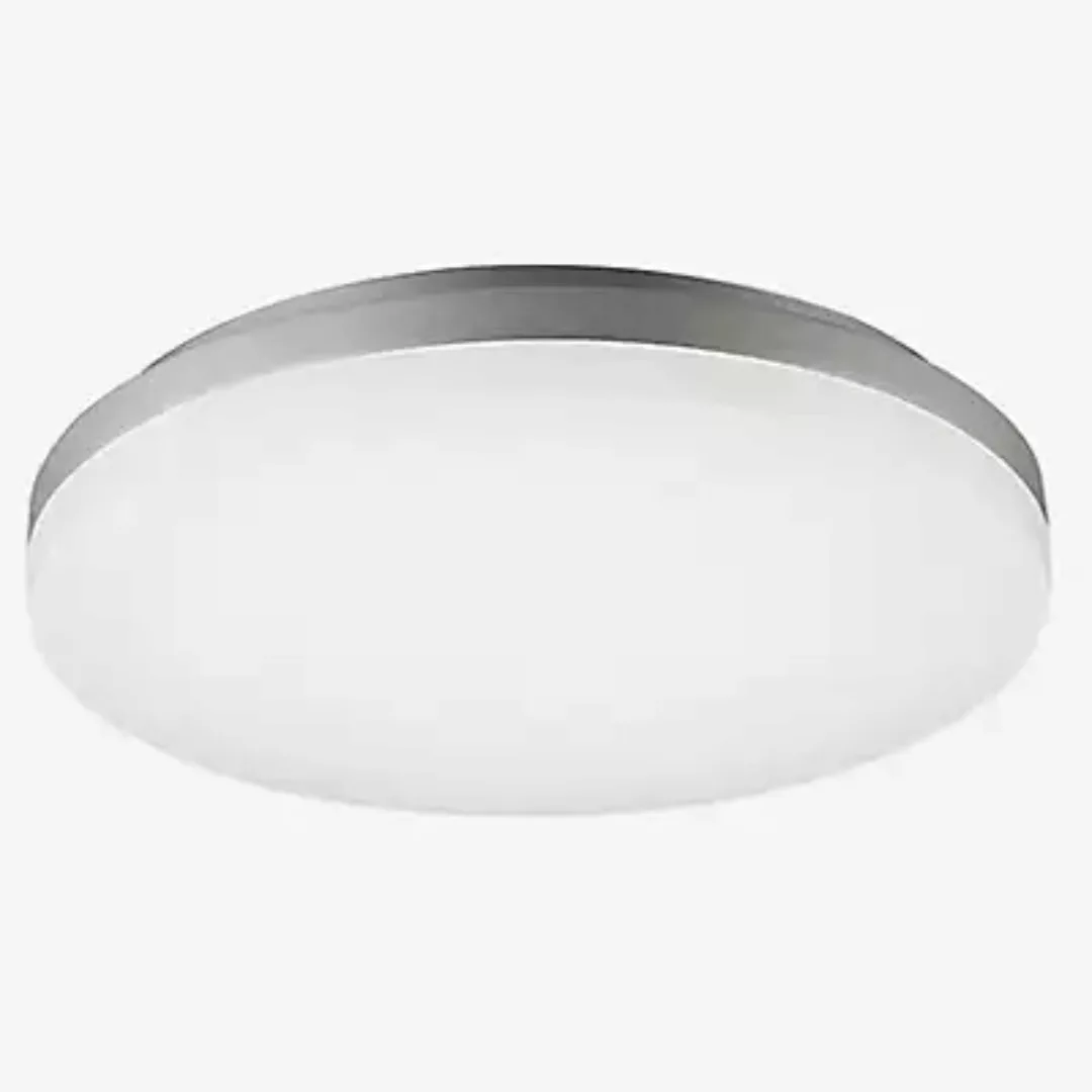 Sigor Circel Deckenleuchte LED, silber - ø40 cm - 4.000 K - schaltbar günstig online kaufen