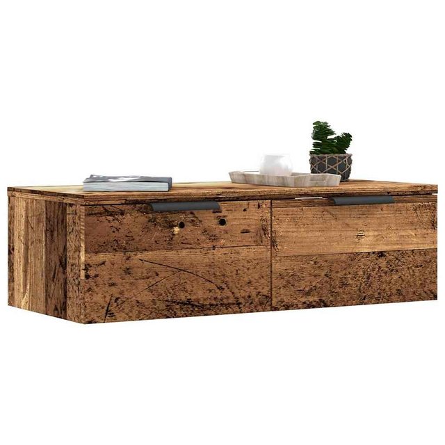 vidaXL Schrankmodule Wandschrank Altholz-Optik 68x30x20 cm Holzwerkstoff günstig online kaufen