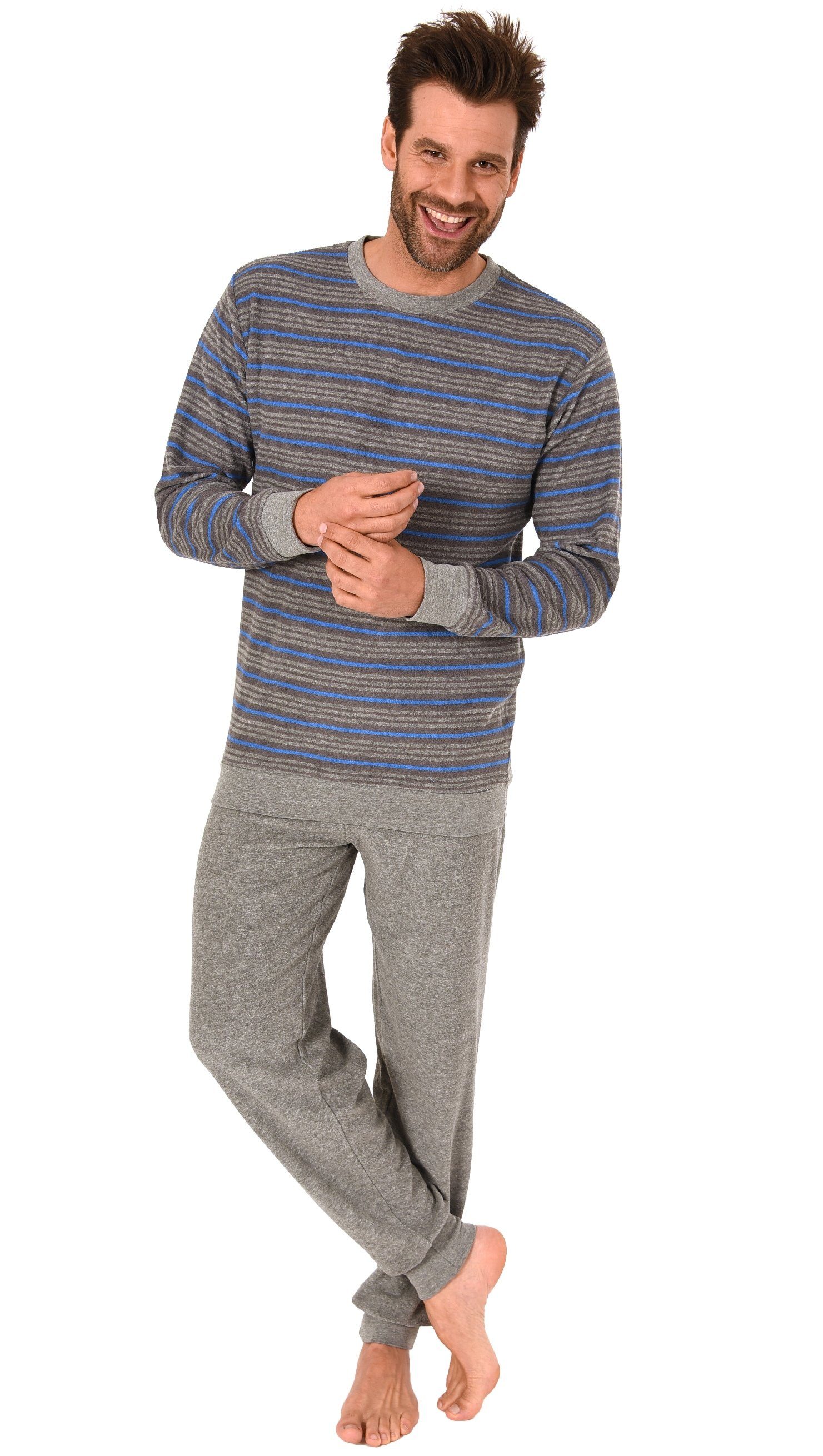 RELAX by Normann Pyjama Herren Frottee günstig online kaufen