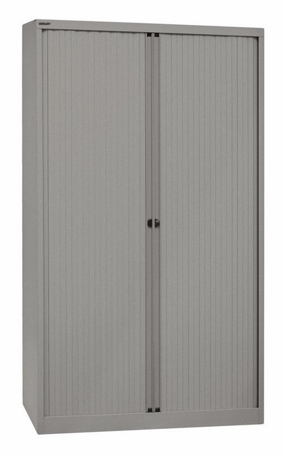 Bisley Rollladenschrank Rollladenschrank EuroTambour in Silber - Maße: H 19 günstig online kaufen