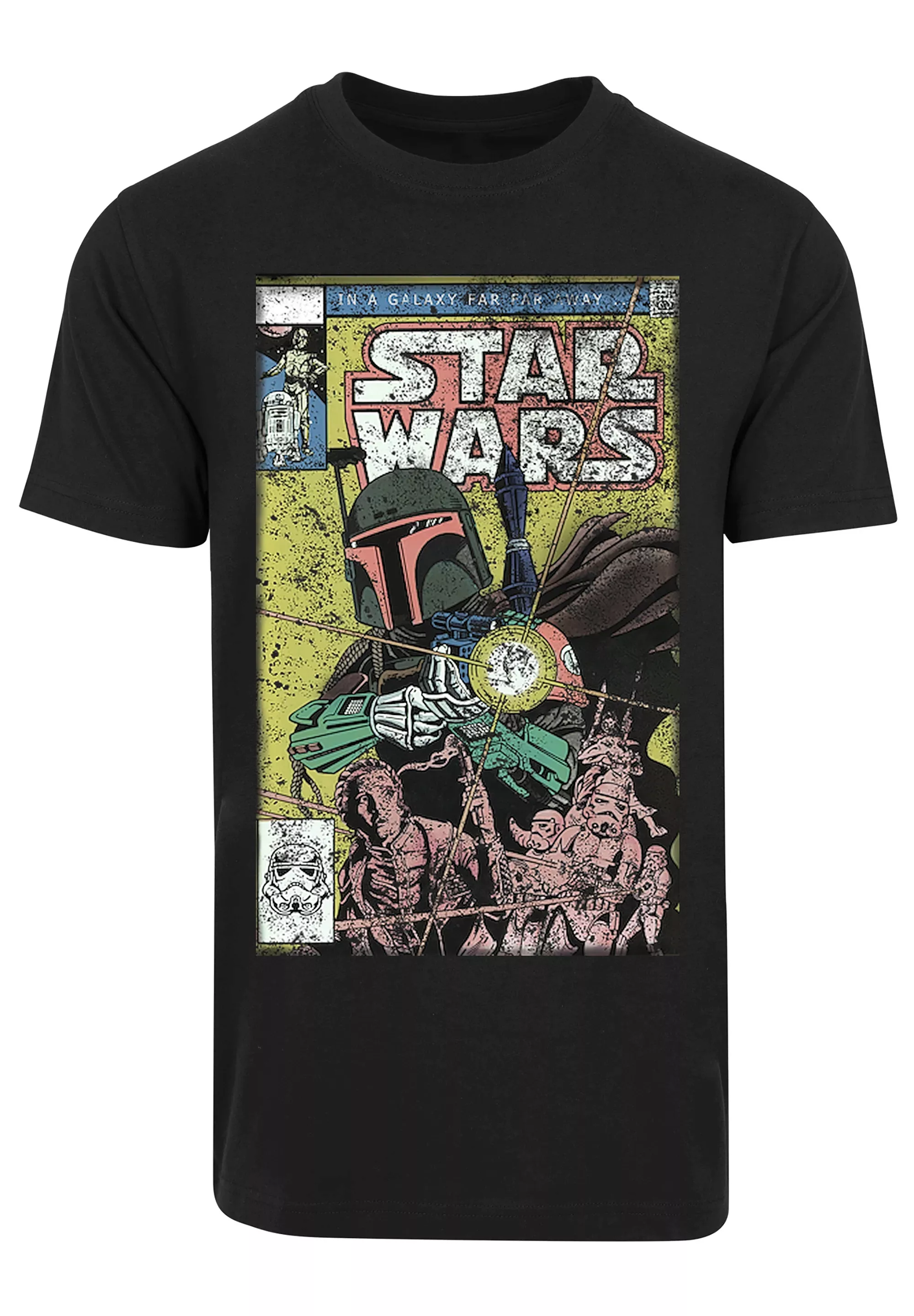 F4NT4STIC T-Shirt "Star Wars Boba Fett Comic", Print günstig online kaufen