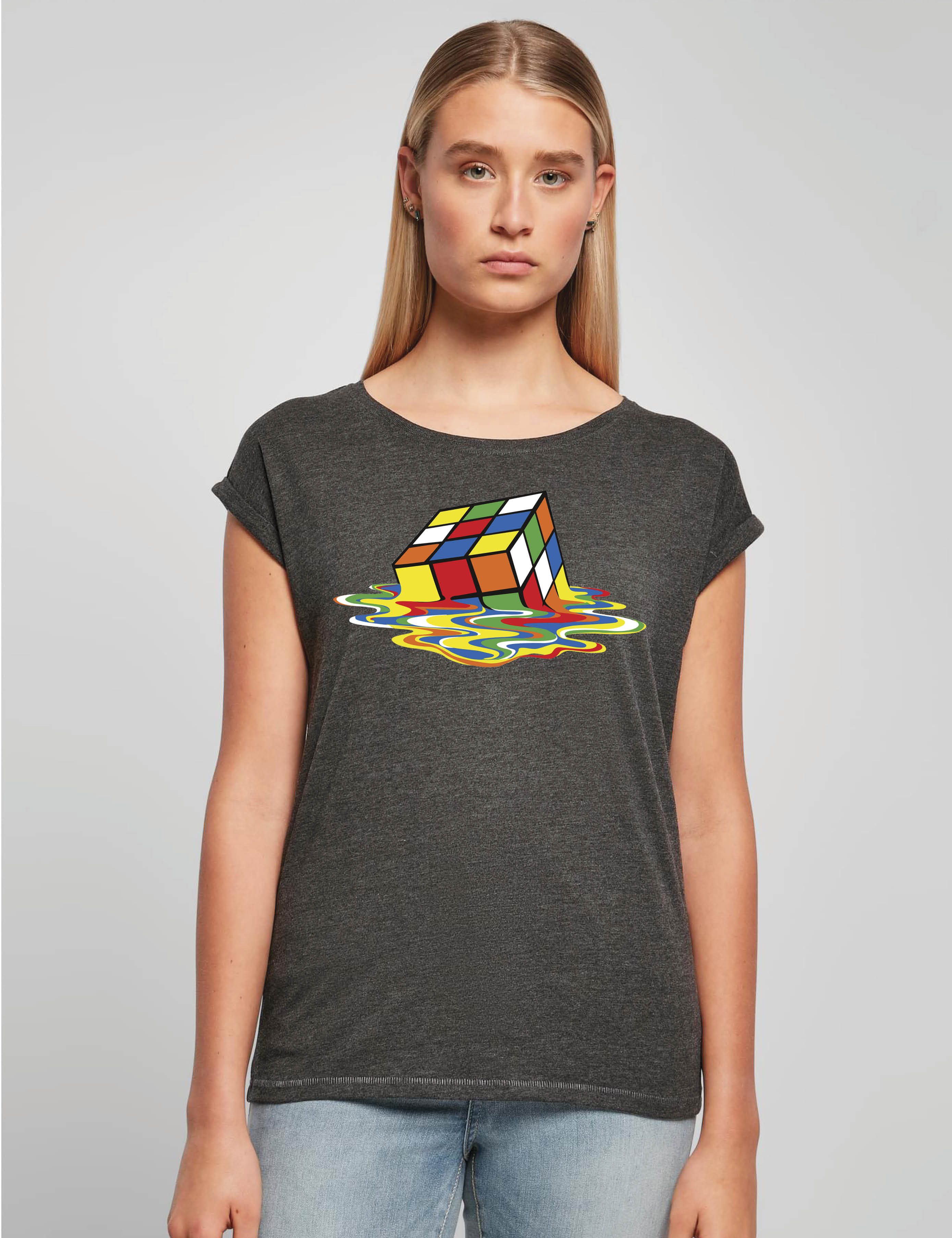 Youth Designz Print-Shirt "Zauberwürfel" Damen T-Shirt günstig online kaufen