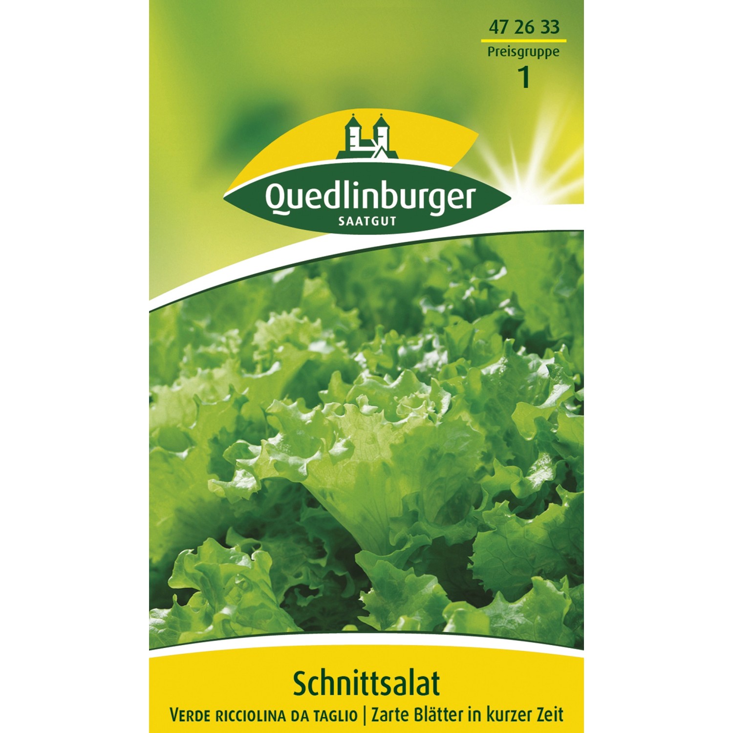 Quedlinburger Schnit Salat ''Verde ricciolina da taglio'' günstig online kaufen