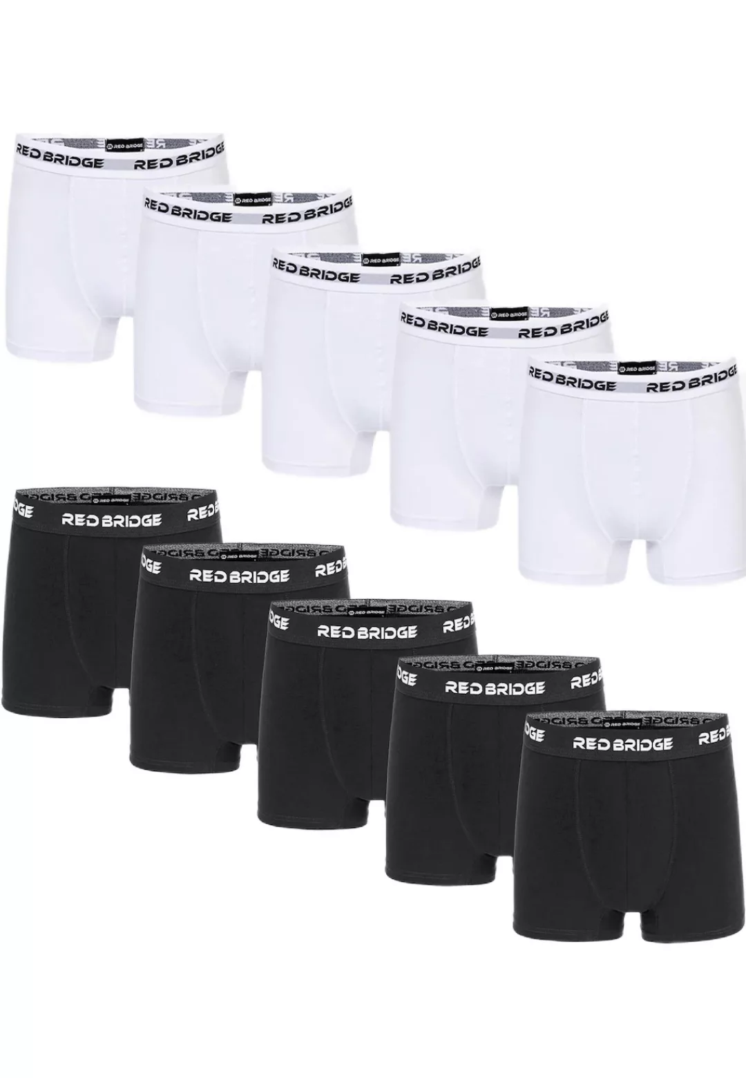 RedBridge Boxershorts "Bangor", (10 St.), mit trendigem Logobund günstig online kaufen