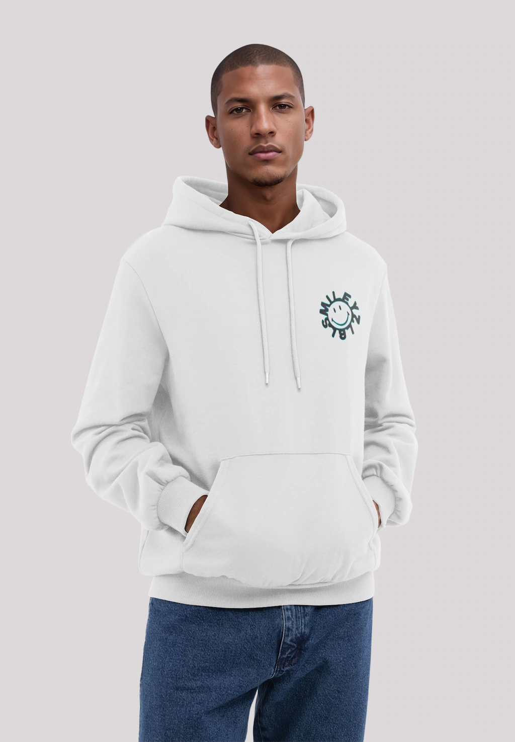 F4NT4STIC Kapuzenpullover "Smiley Future Forecast", Premium Qualität günstig online kaufen