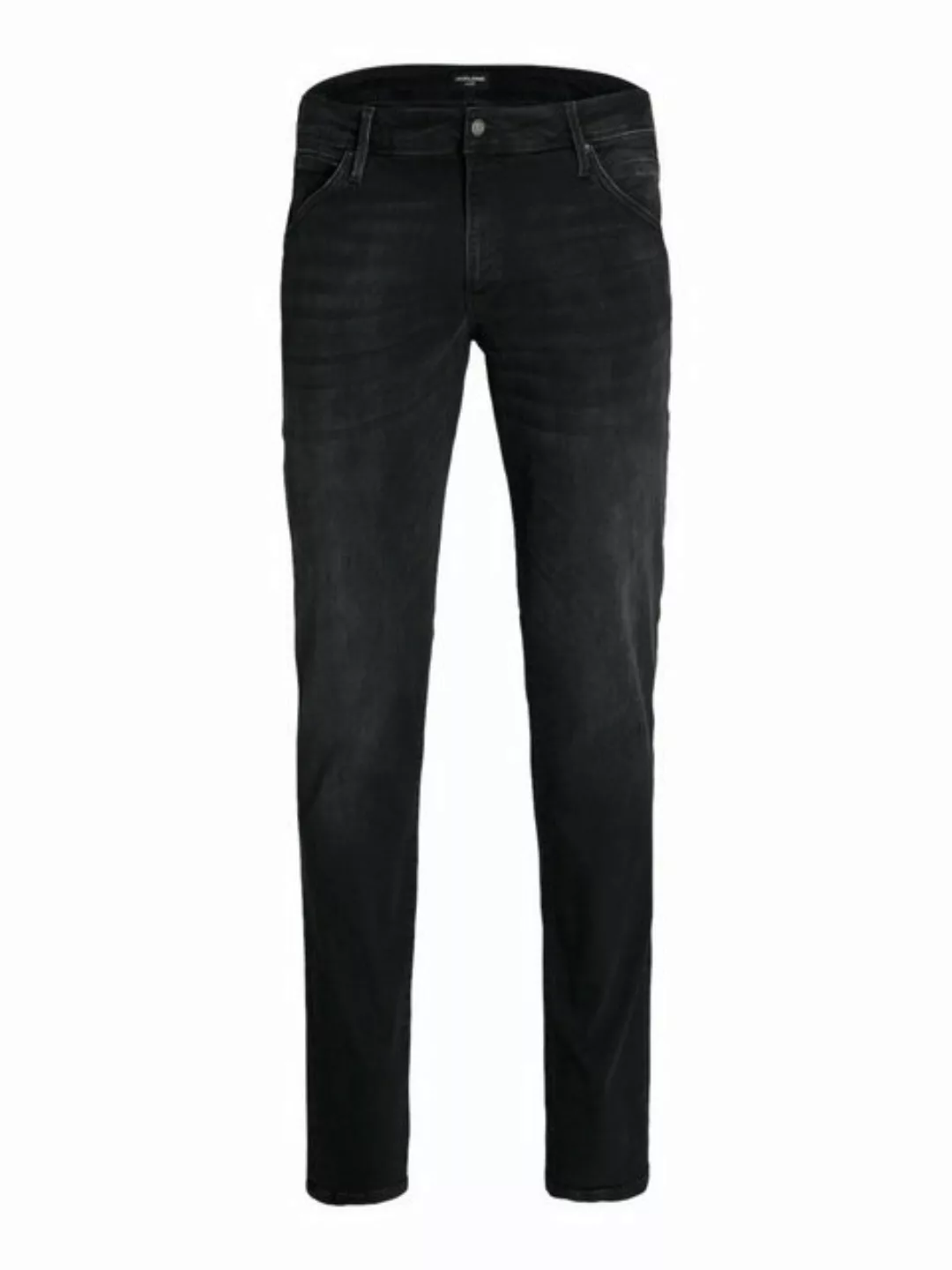 Jack & Jones Herren Jeans JJIGLENN JJFOX GE 147 Plussize - Slim Fit - Schwa günstig online kaufen