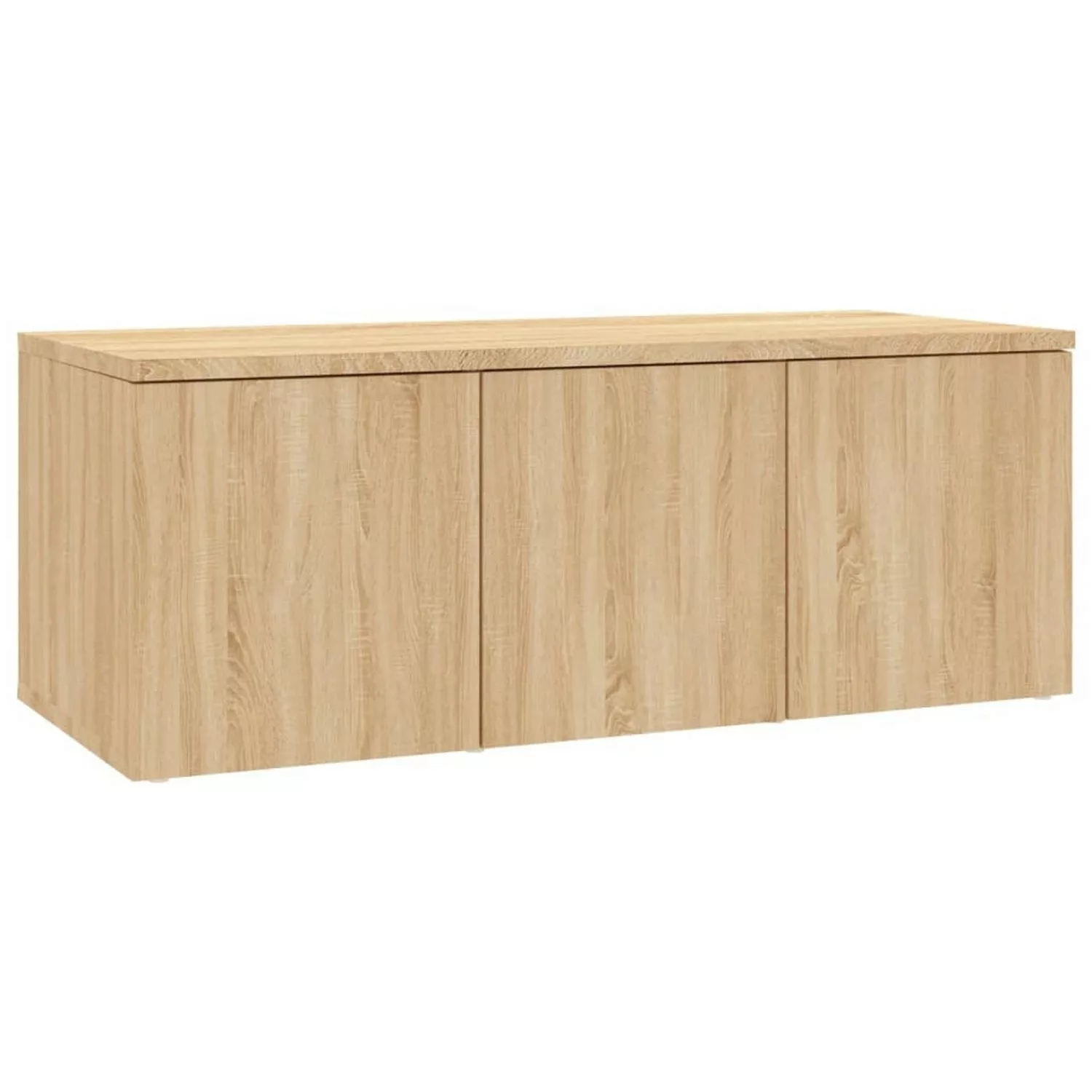 VidaXL TV-Schrank Sonoma-Eiche 80x34x30 cm Holzwerkstoff günstig online kaufen