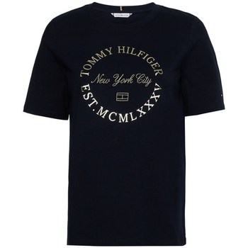 Tommy Hilfiger  T-Shirt Reg Metalic Roundall günstig online kaufen