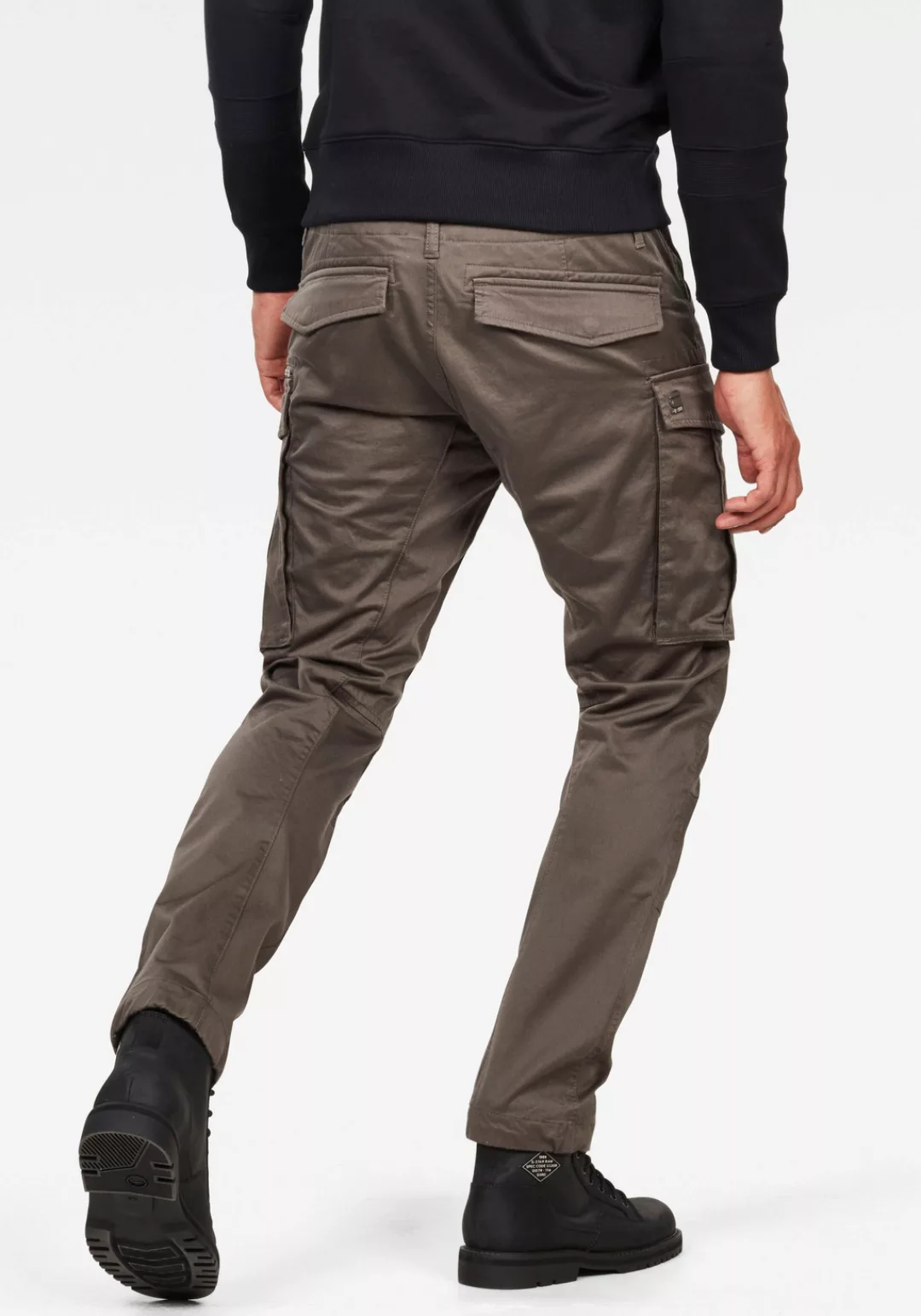 G-Star Herren Cargo Hose Rovic Zip 3D Tapered - Grau - Grey günstig online kaufen