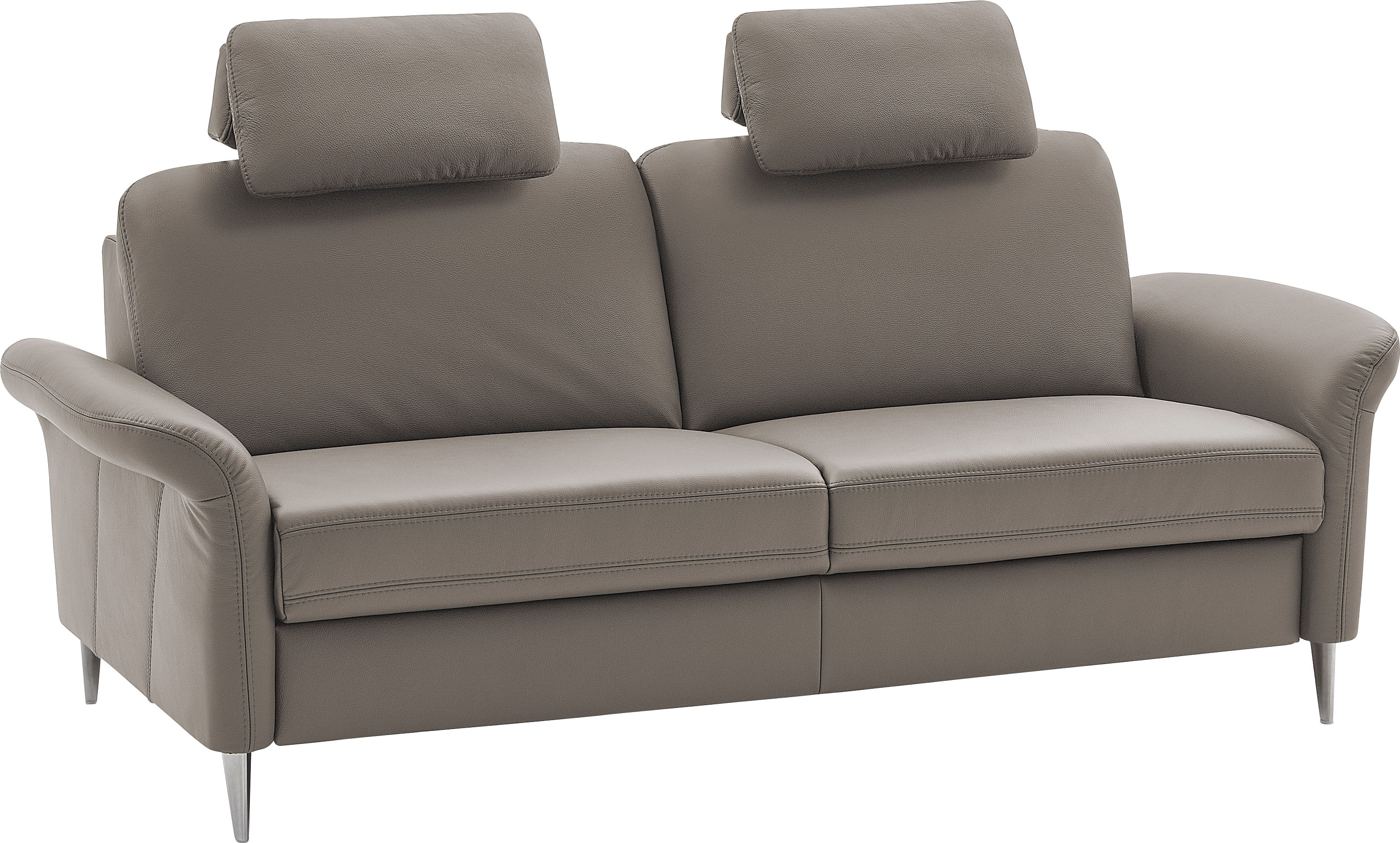 Die PlanBar 3-Sitzer "PN-EM23187, mit Kopfstützen", (Breite 208 cm), aus Ec günstig online kaufen