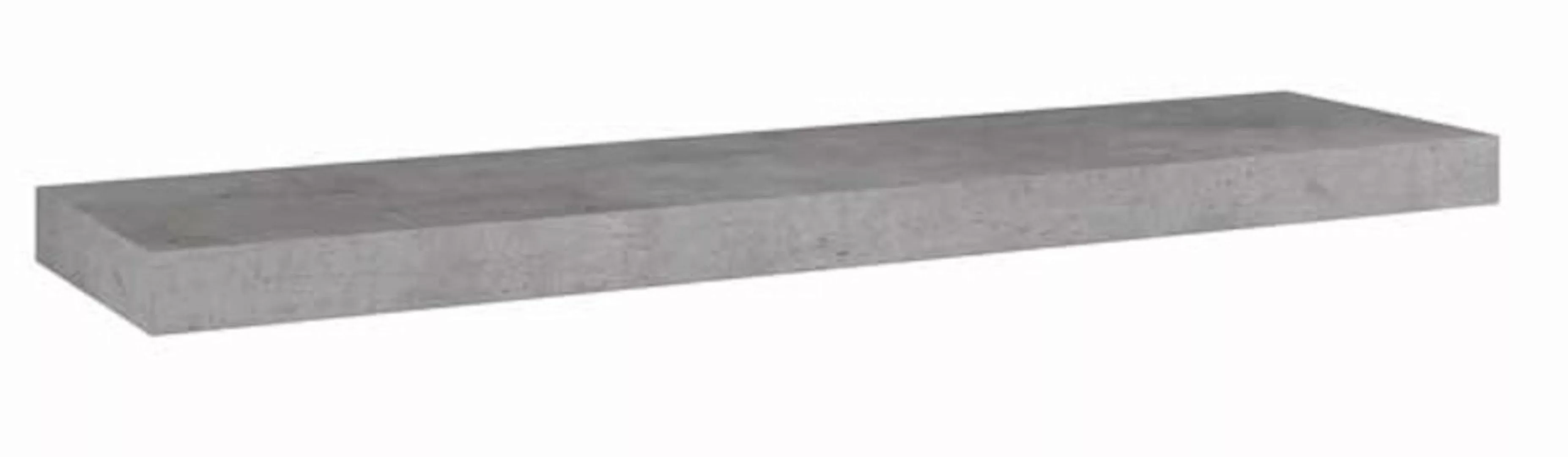Feldmann-Wohnen Wandregal Andrea, 1-tlg., 80x26x5cm Beton günstig online kaufen
