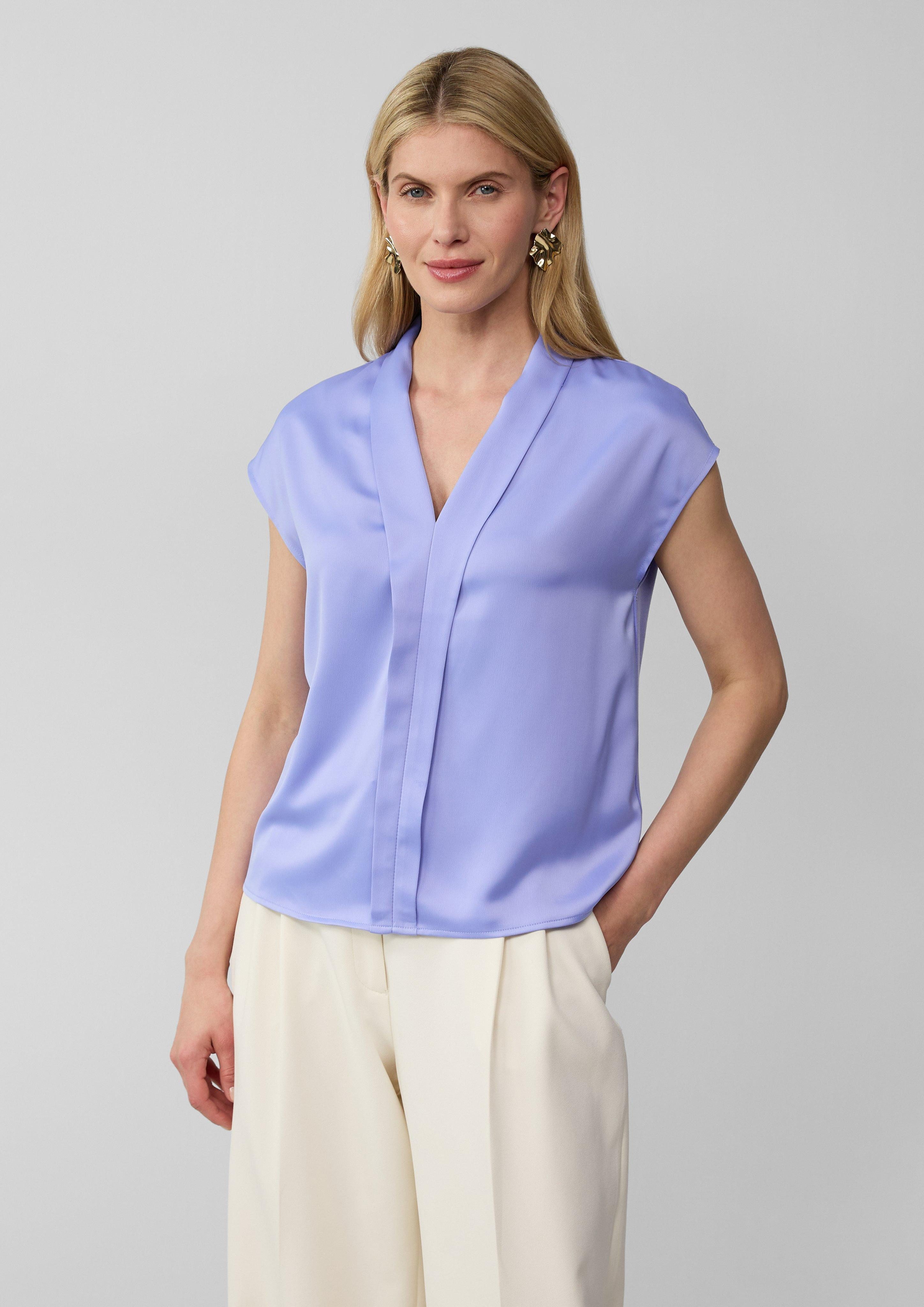 s.Oliver BLACK LABEL Shirttop Blusenshirt aus günstig online kaufen