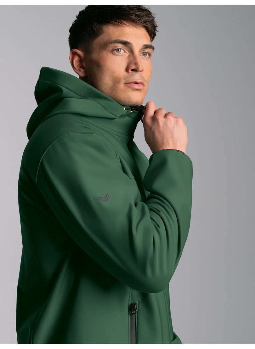 Trigema Softshelljacke "TRIGEMA Klassische Softshell–Kapuzenjacke", (1 St.) günstig online kaufen