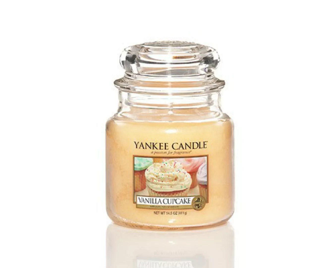 Yankee Candle Duftkerze Vanilla Cupcake 411 g günstig online kaufen