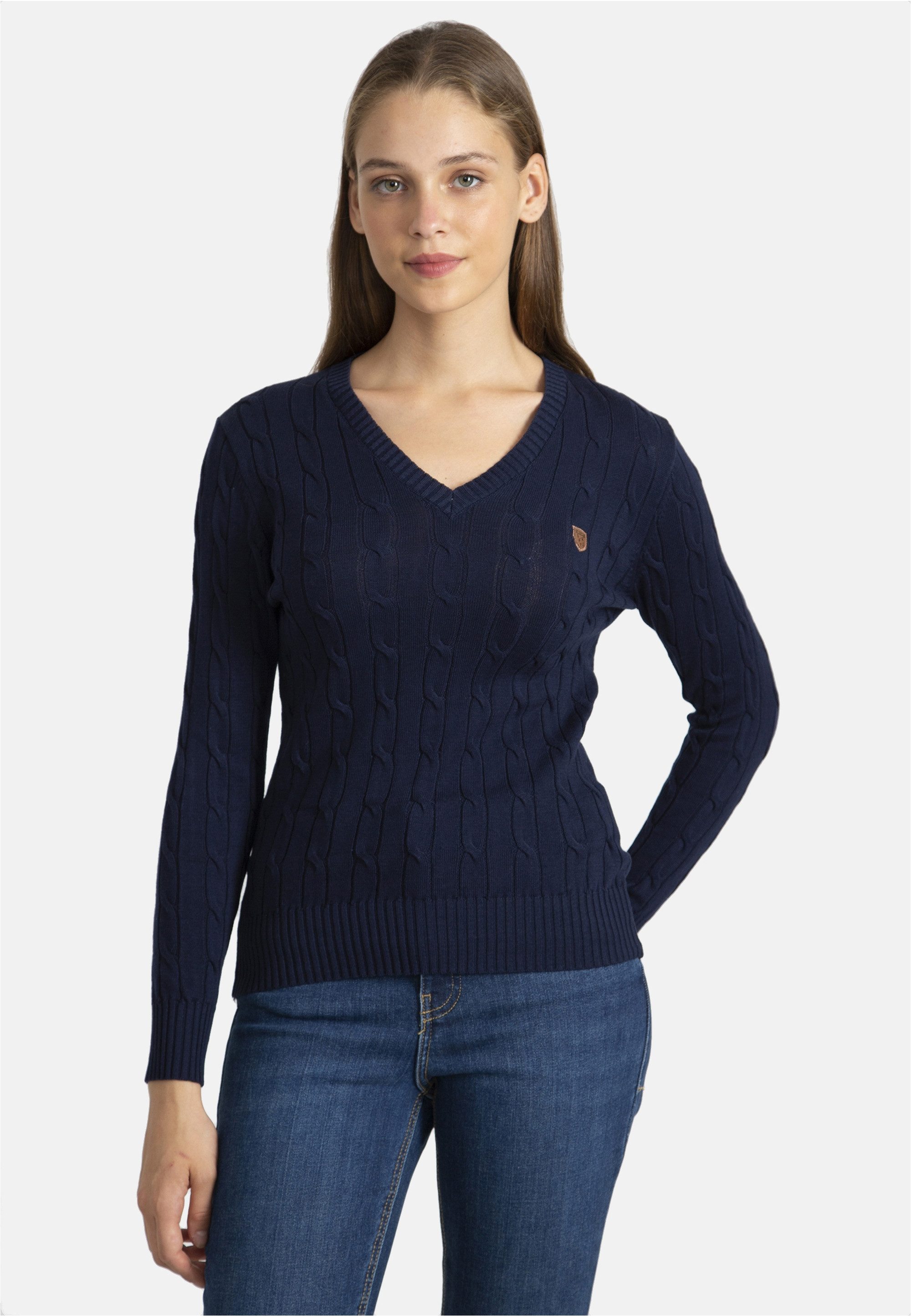 SIR RAYMOND TAILOR Strickpullover "Frenze", (1 tlg.), mit klassischem V-Aus günstig online kaufen
