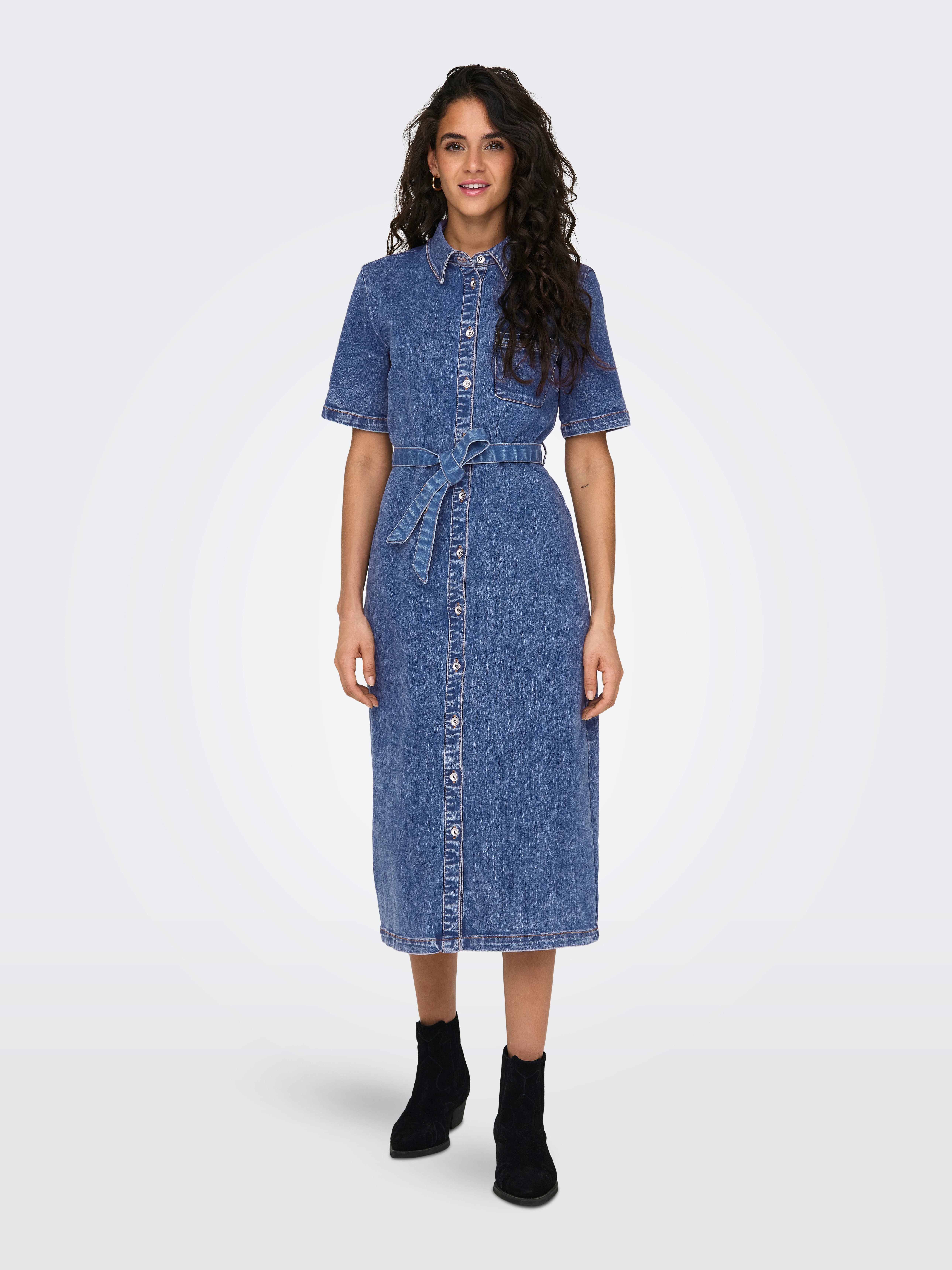 ONLY Jeanskleid ONLLANA SS LONG DRESS günstig online kaufen